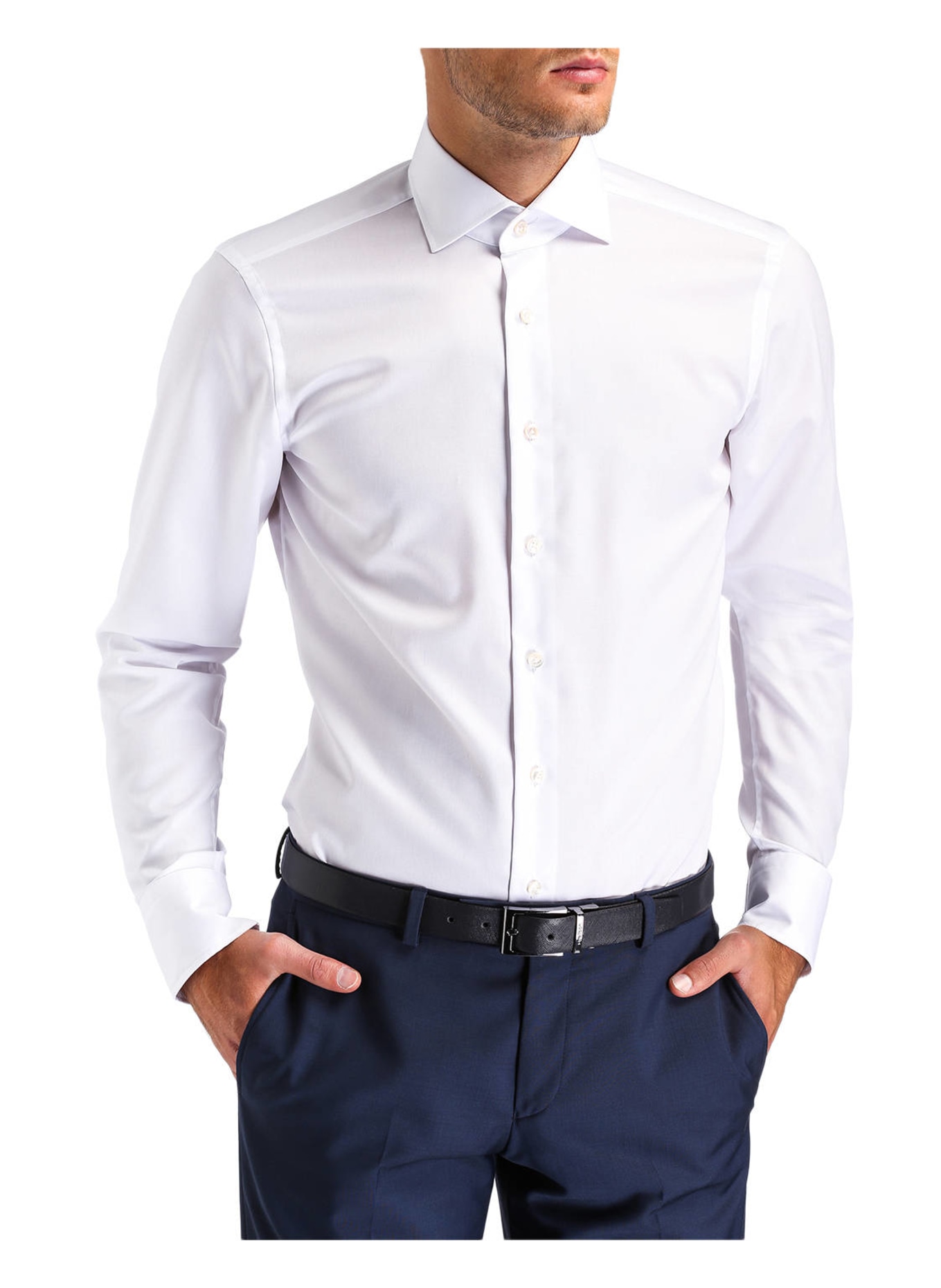 OLYMP SIGNATURE Hemd tailored fit, Farbe: WEISS (Bild 2)