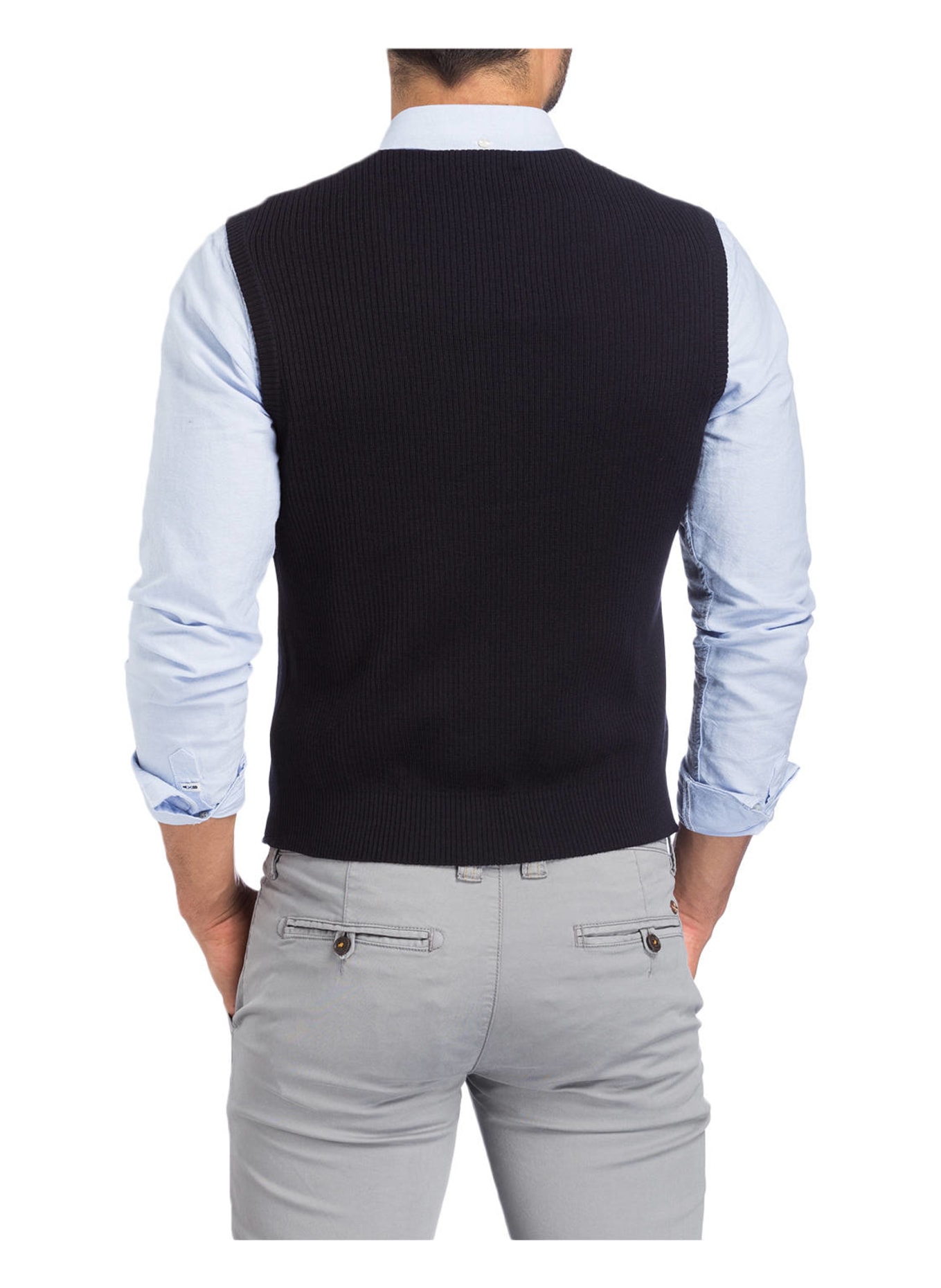 MAERZ MUENCHEN Suit vest, Color: NAVY (Image 3)