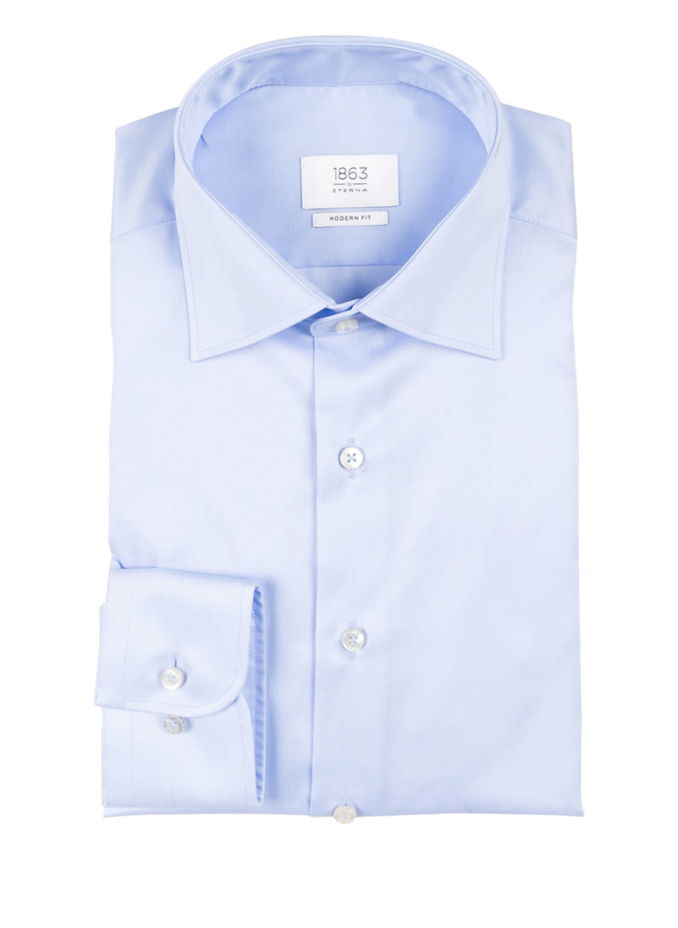 1863 by ETERNA Hemd Modern Fit: HELLBLAU