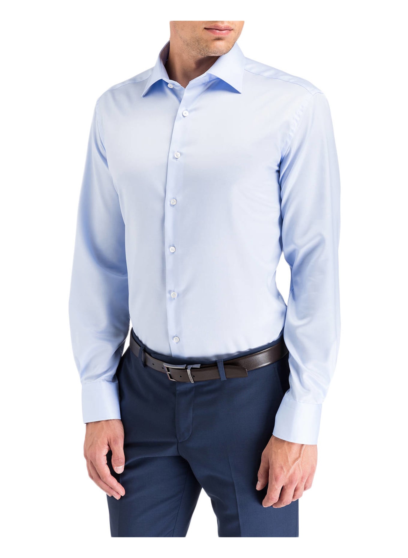 1863 by ETERNA Hemd Modern Fit: HELLBLAU