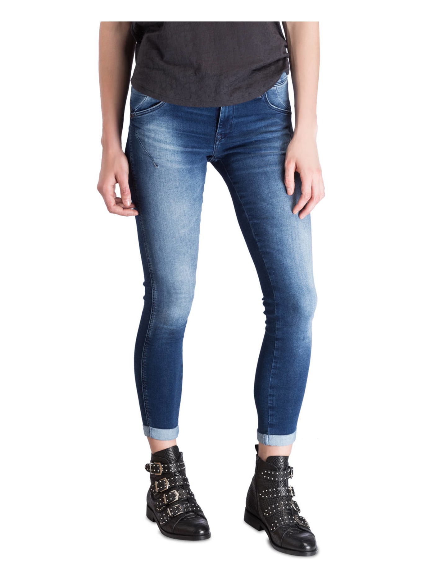 mavi 7/8-Jeans LEXY, Farbe: 24055 mid brushed glam (Bild 2)