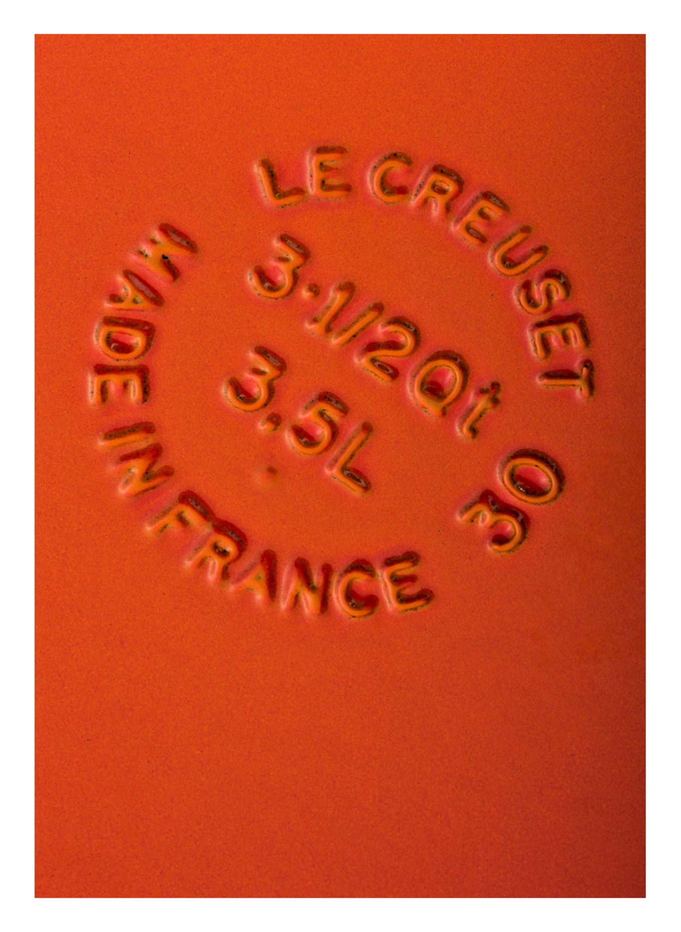 LE CREUSET Gourmet-Profitopf SIGNATURE, Farbe: OFENROT (Bild 3)