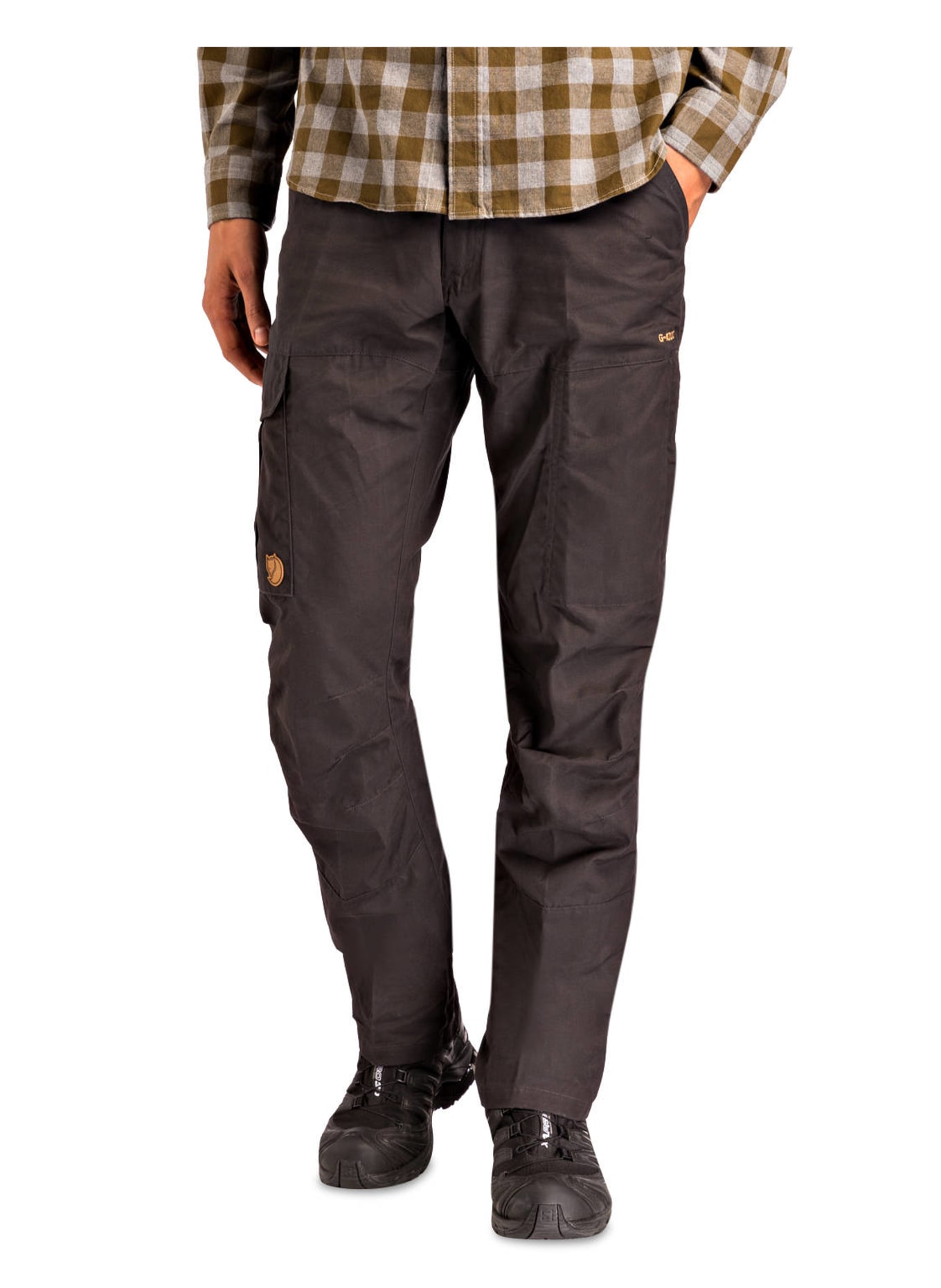 FJÄLLRÄVEN Outdoor trousers KARL PRO, Color: DARK GRAY (Image 2)