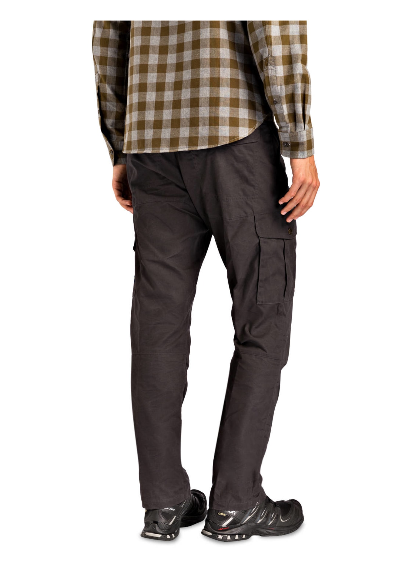 FJÄLLRÄVEN Outdoor trousers KARL PRO, Color: DARK GRAY (Image 3)