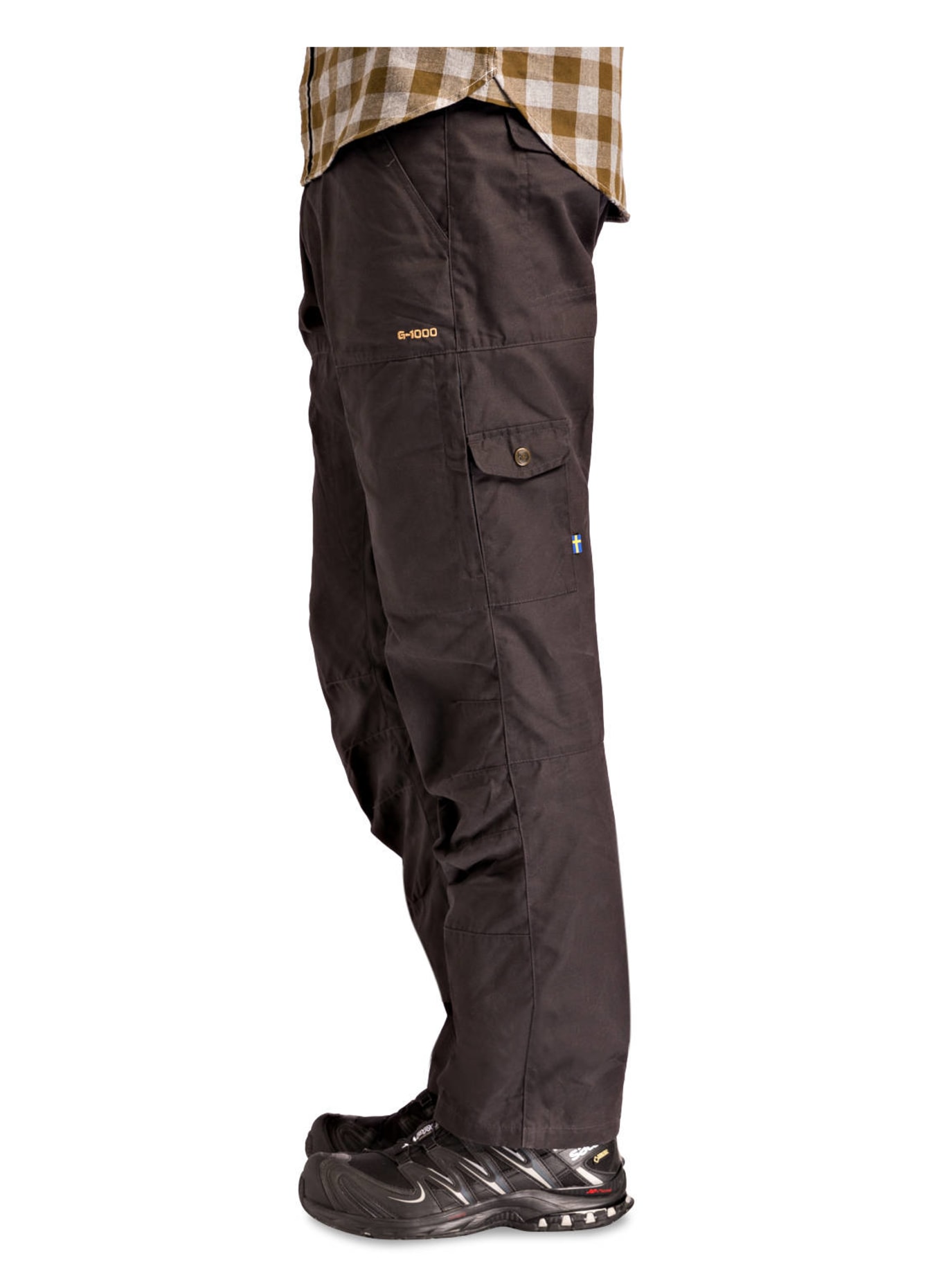 FJÄLLRÄVEN Outdoor trousers KARL PRO, Color: DARK GRAY (Image 4)