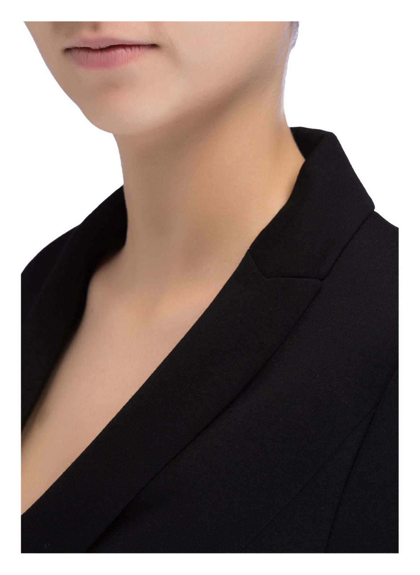MARC CAIN Jersey blazer, Color: BLACK (Image 4)