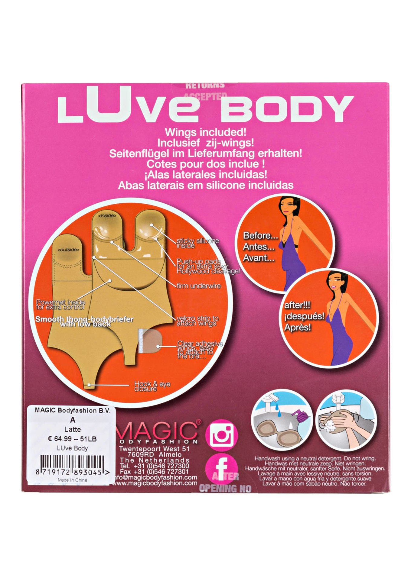 MAGIC Bodyfashion Shape-Body LUVE, Farbe: SKIN (Bild 7)