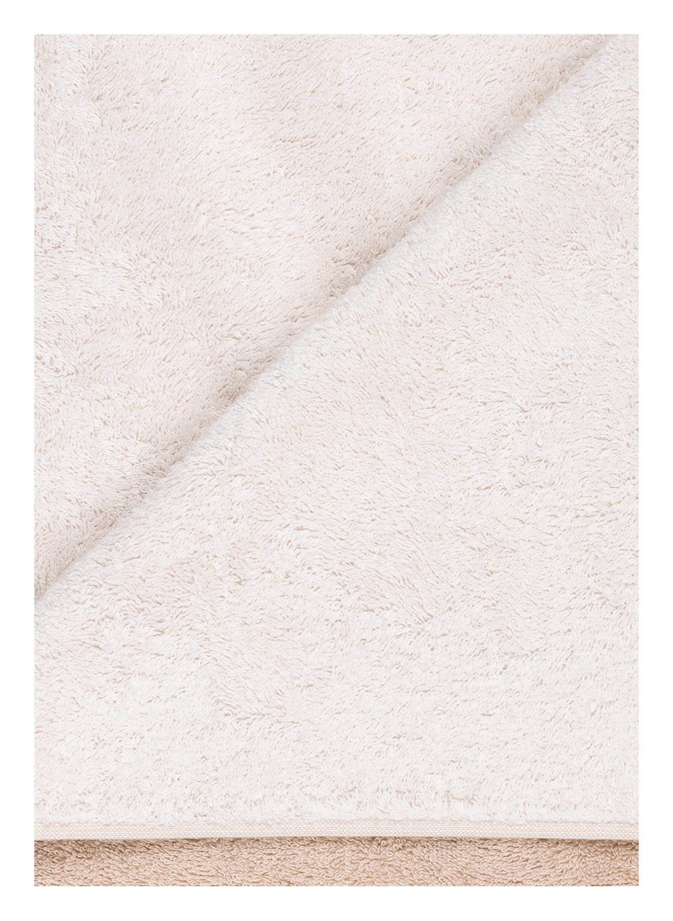 JOOP! Sauna towel CLASSIC DOUBLEFACE , Color: LIGHT BROWN (Image 3)