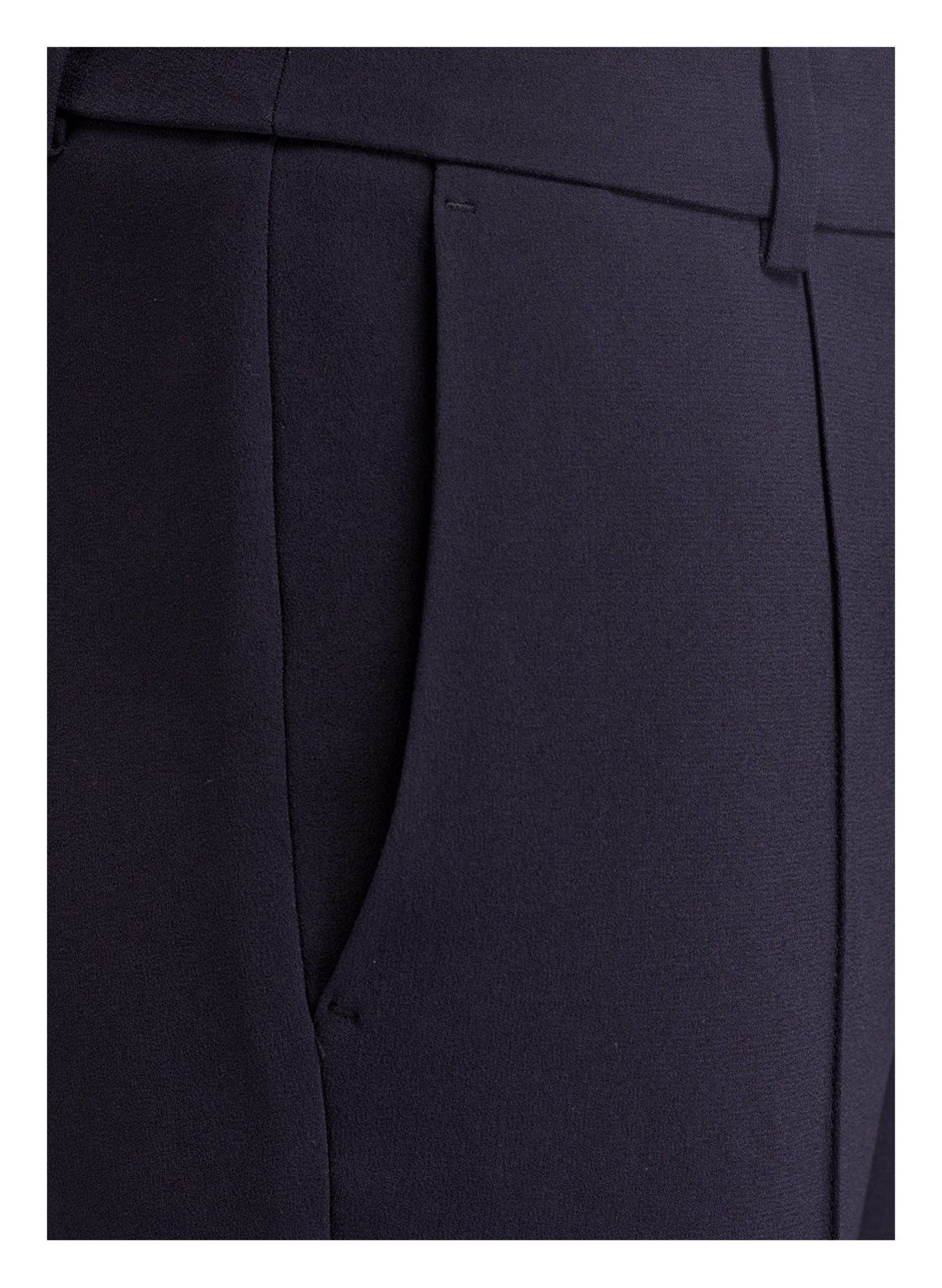 LUISA CERANO Kalhoty: TMAVĚ MODRÁ