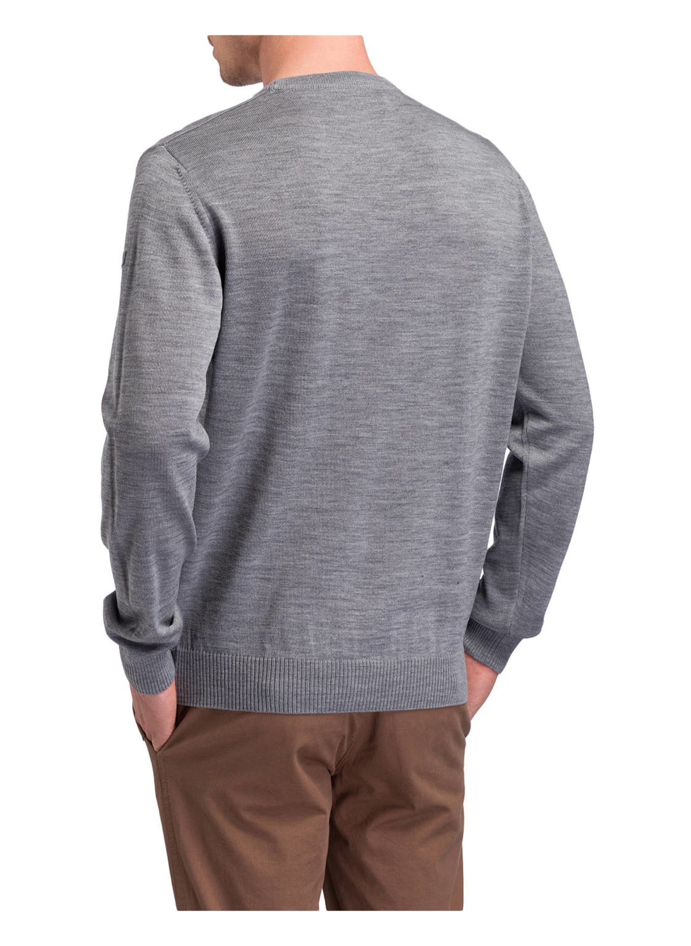 MAERZ MUENCHEN Pullover , Farbe: GRAU MELIERT (Bild 3)