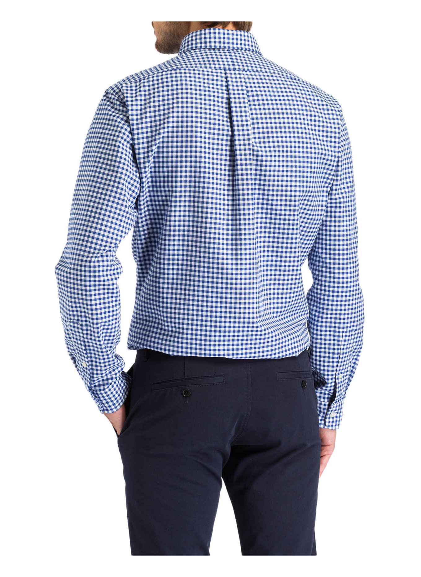 POLO RALPH LAUREN Oxfordhemd Slim Fit, Farbe: WEISS/ HELLBLAU (Bild 3)