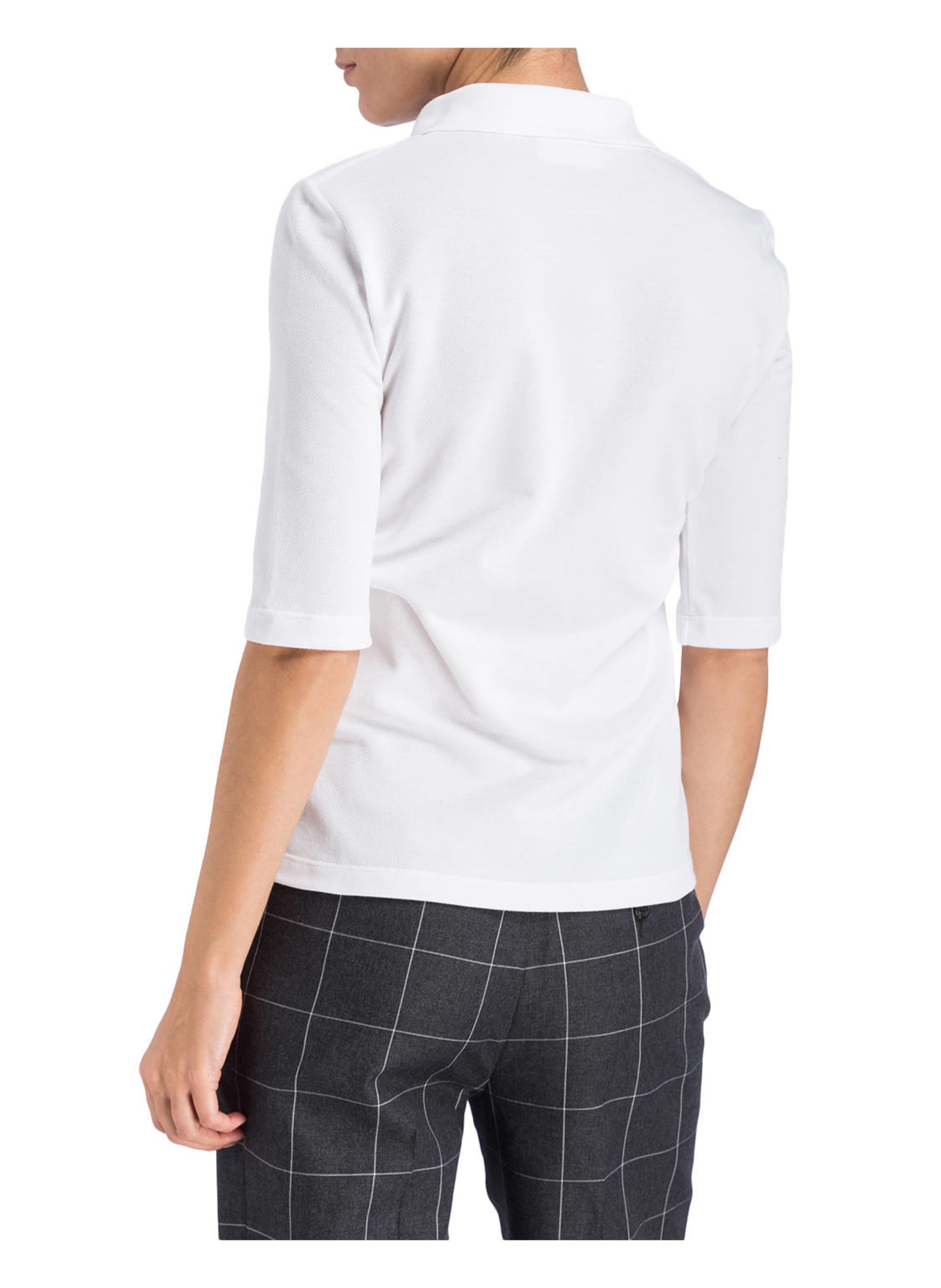 LACOSTE Piqué-Poloshirt mit 3/4-Arm, Farbe: WEISS (Bild 3)