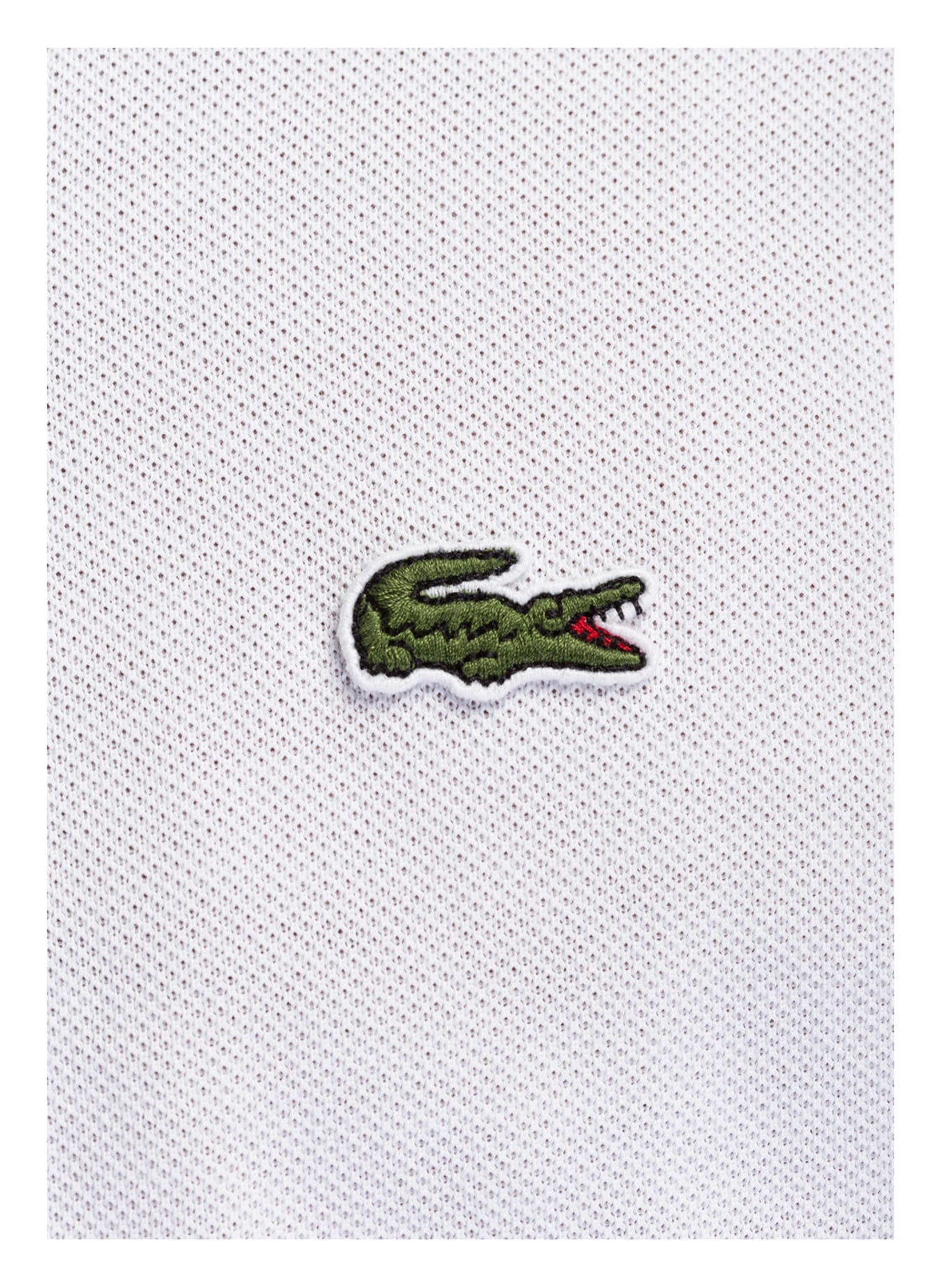 LACOSTE Piqué-Poloshirt Classic Fit, Farbe: WEISS (Bild 4)