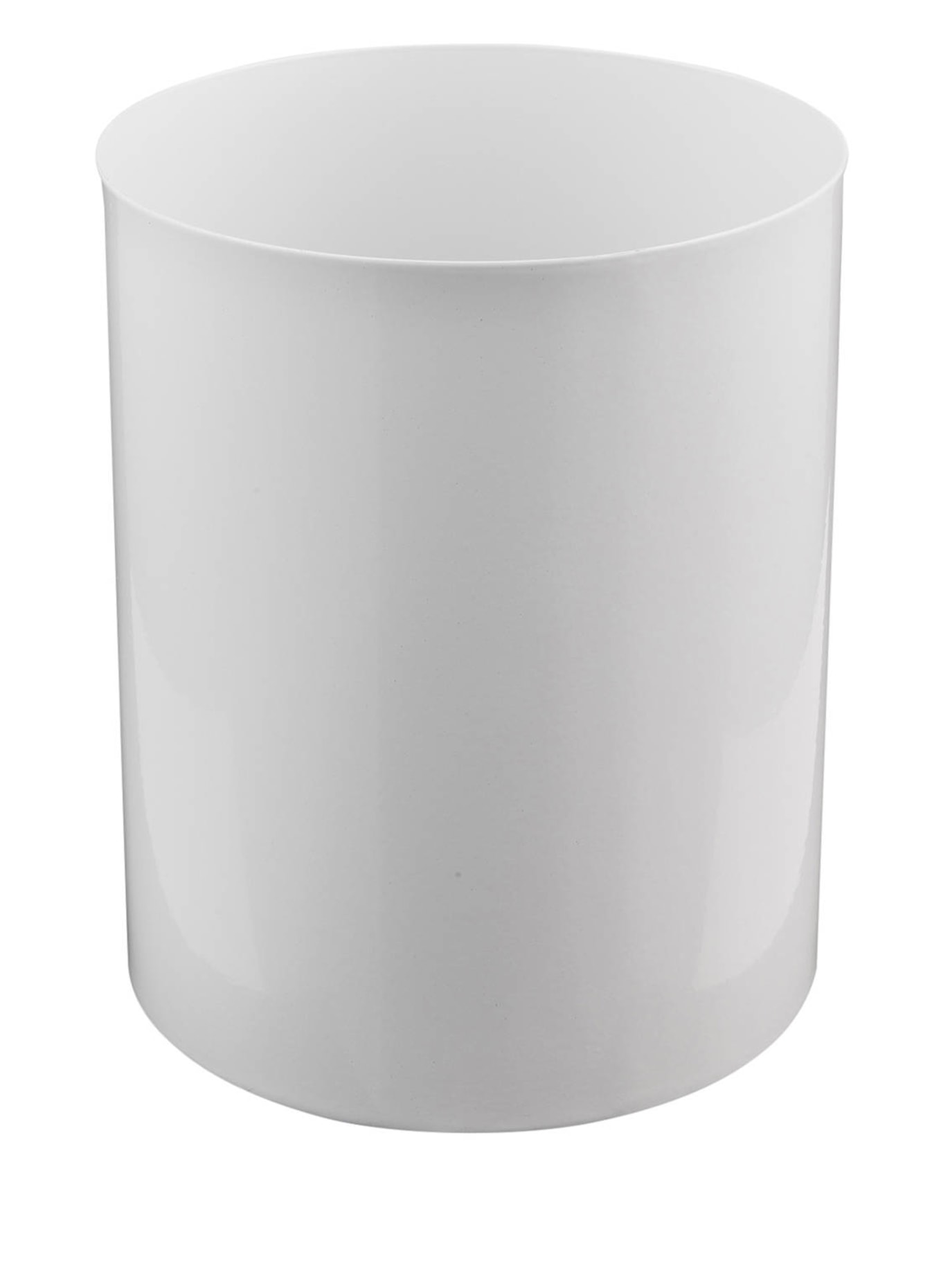 JOOP! Bathroom bin CHROMELINE with swing lid , Color: WHITE/ SILVER (Image 3)