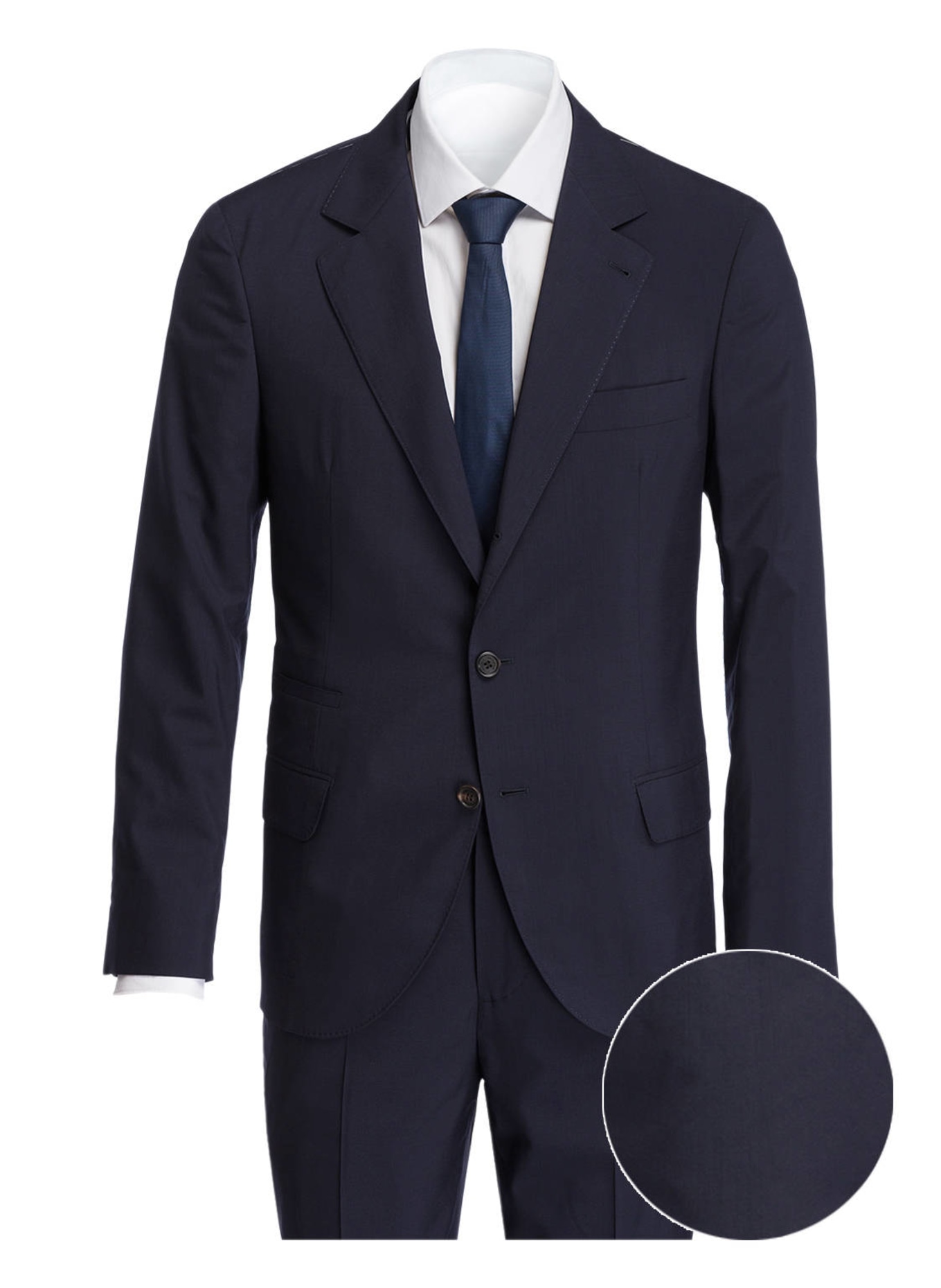 BRUNELLO CUCINELLI Anzug Slim Fit, Farbe: MARINE (Bild 1)