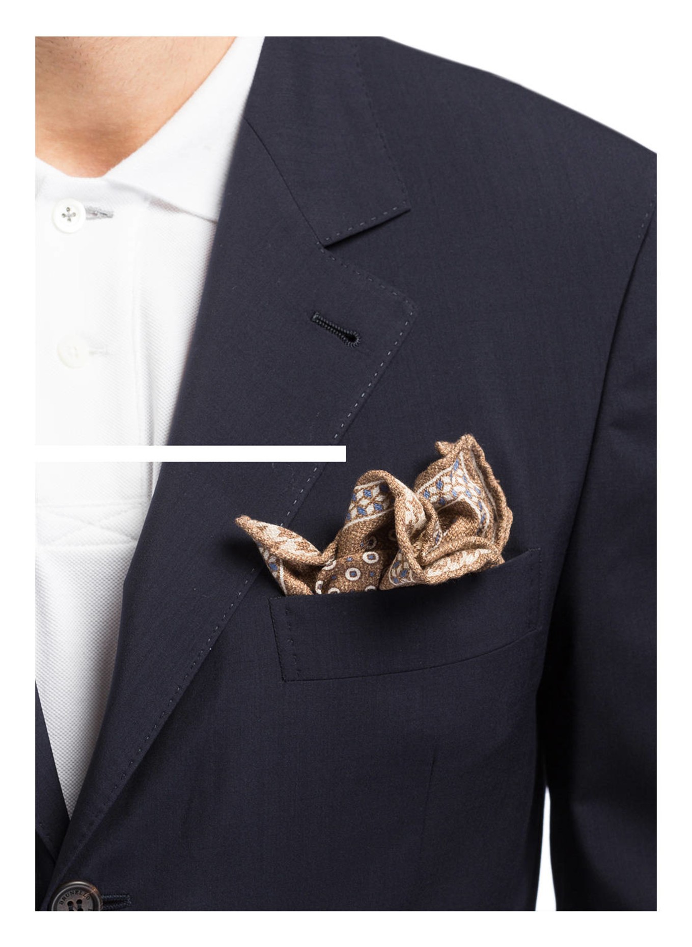 BRUNELLO CUCINELLI Anzug Slim Fit, Farbe: MARINE (Bild 7)