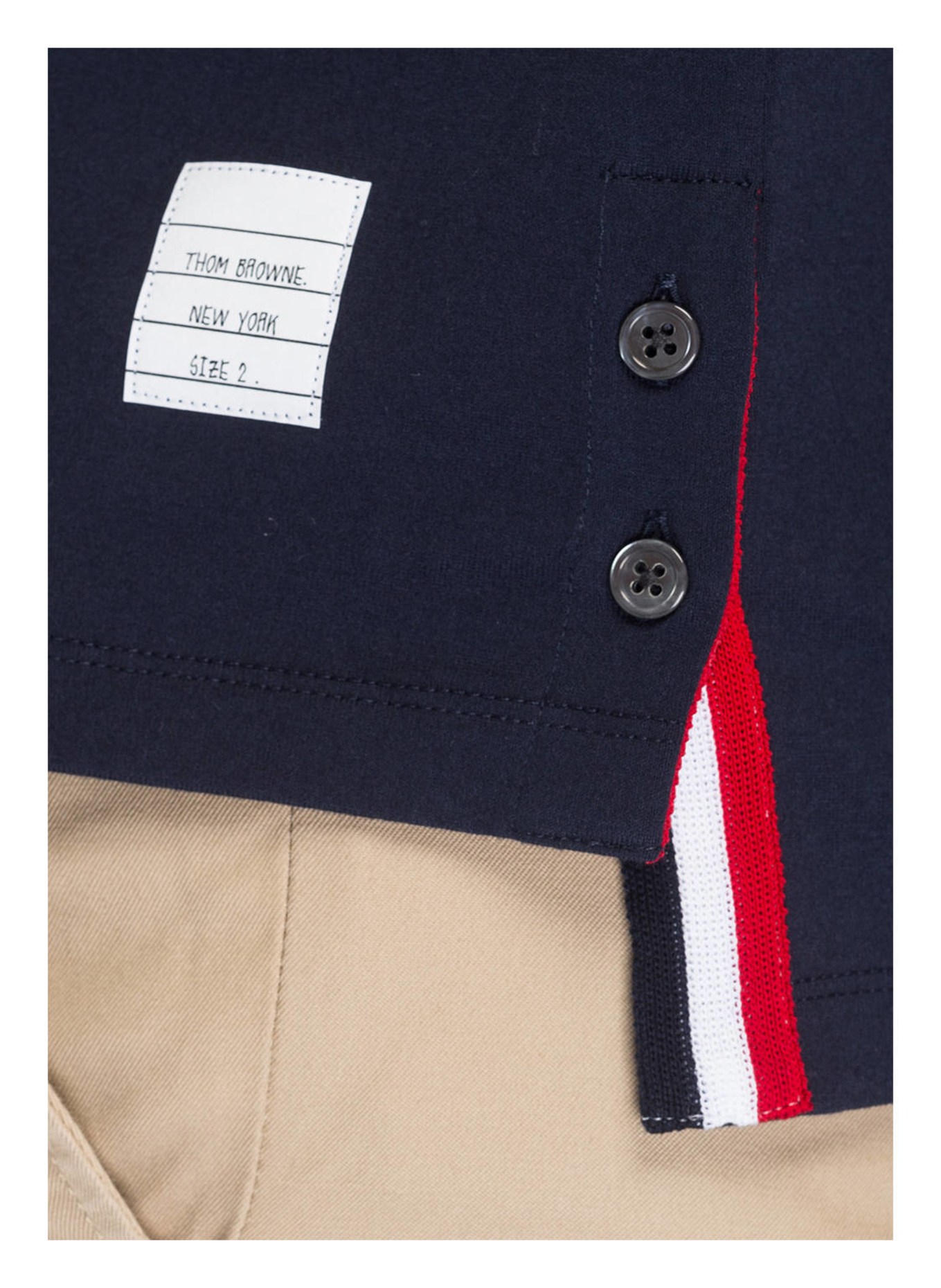 THOM BROWNE. T-Shirt, Farbe: NAVY (Bild 4)