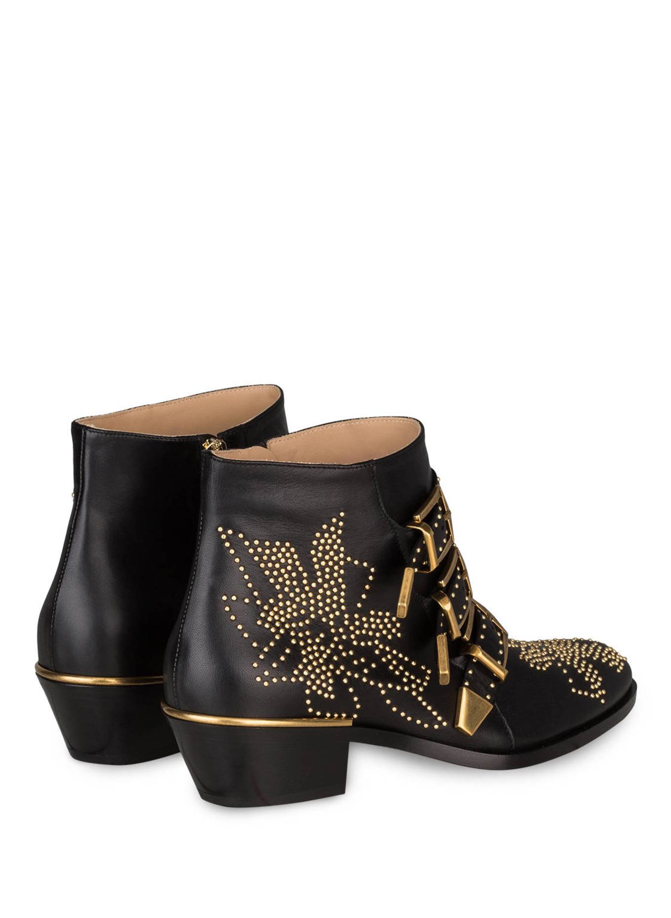 Chloé Stiefeletten SUSANNA SHORT: SCHWARZ