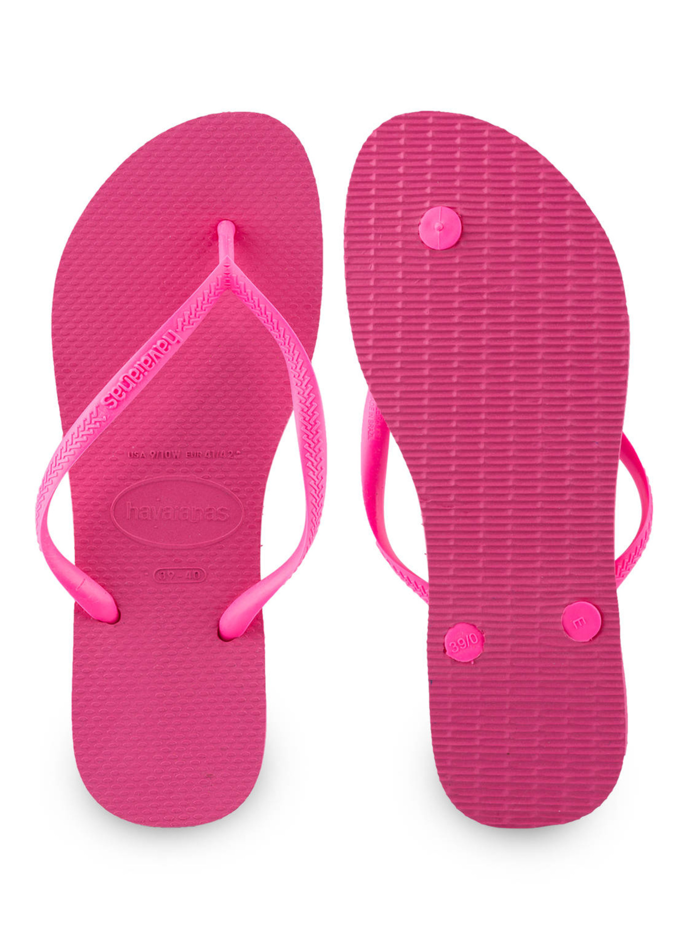 havaianas Japonki SLIM: MOCNORÓŻOWY