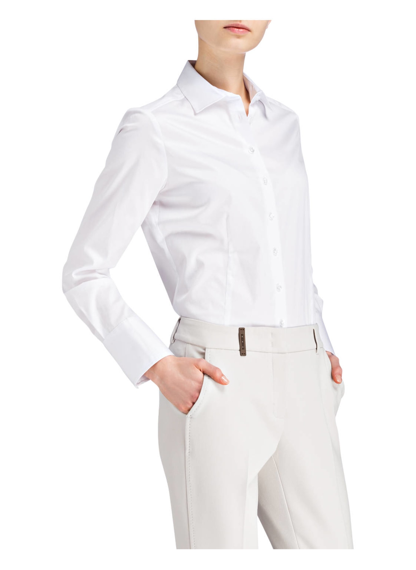 ETERNA Blouse, Color: WHITE (Image 2)