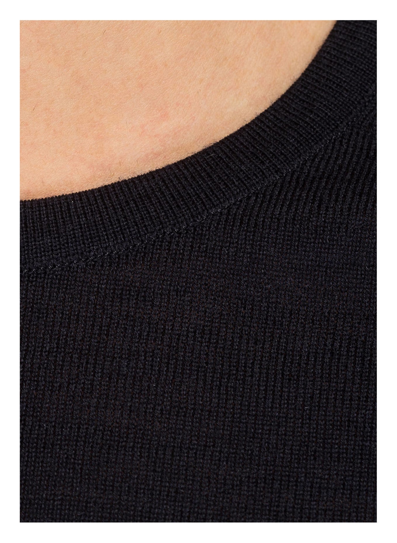 MAERZ MUENCHEN Pullover aus Merinowolle, Farbe: DUNKELBLAU (Bild 4)