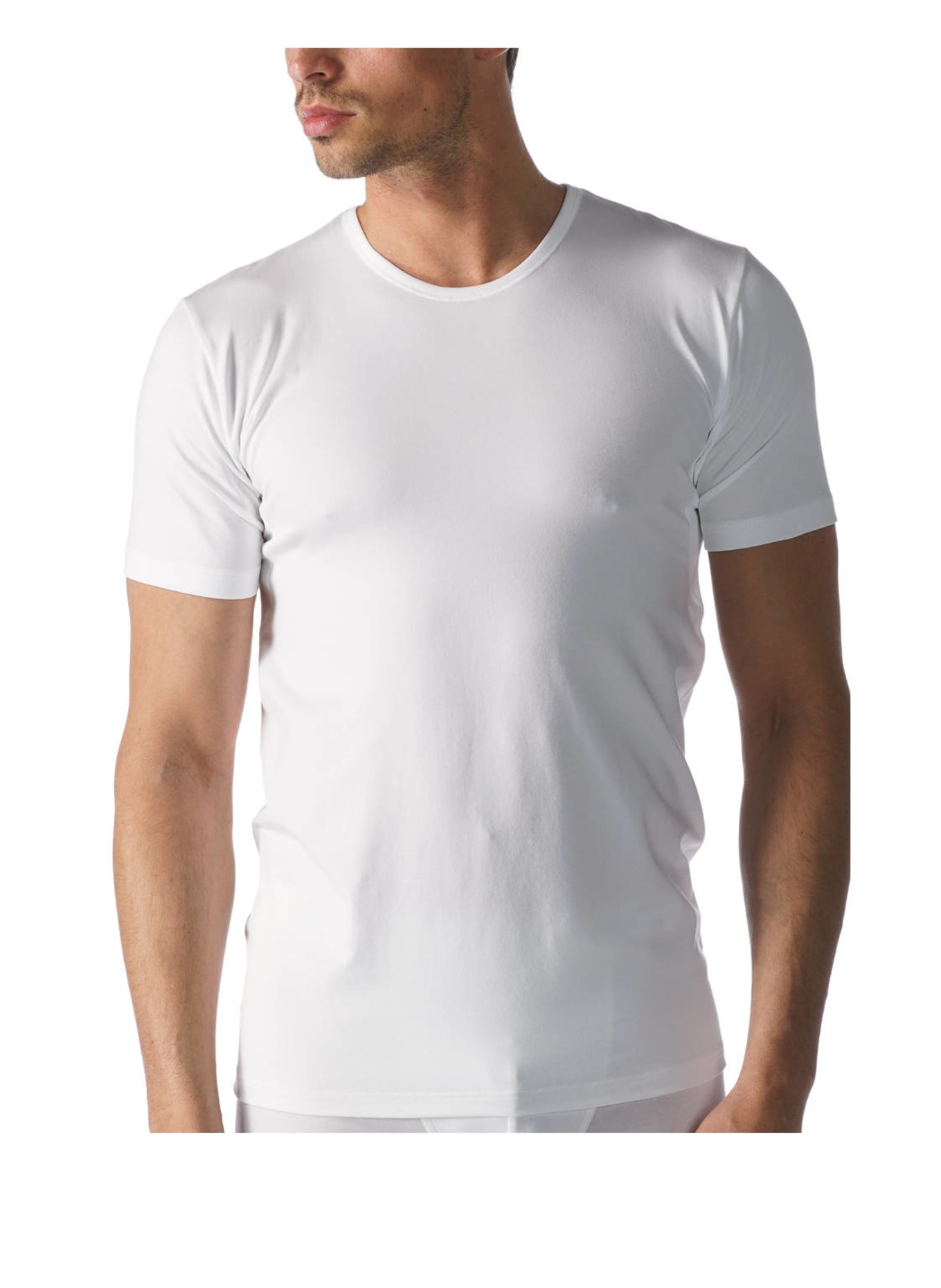 mey T-shirt series DRY COTTON, Color: WHITE (Image 4)