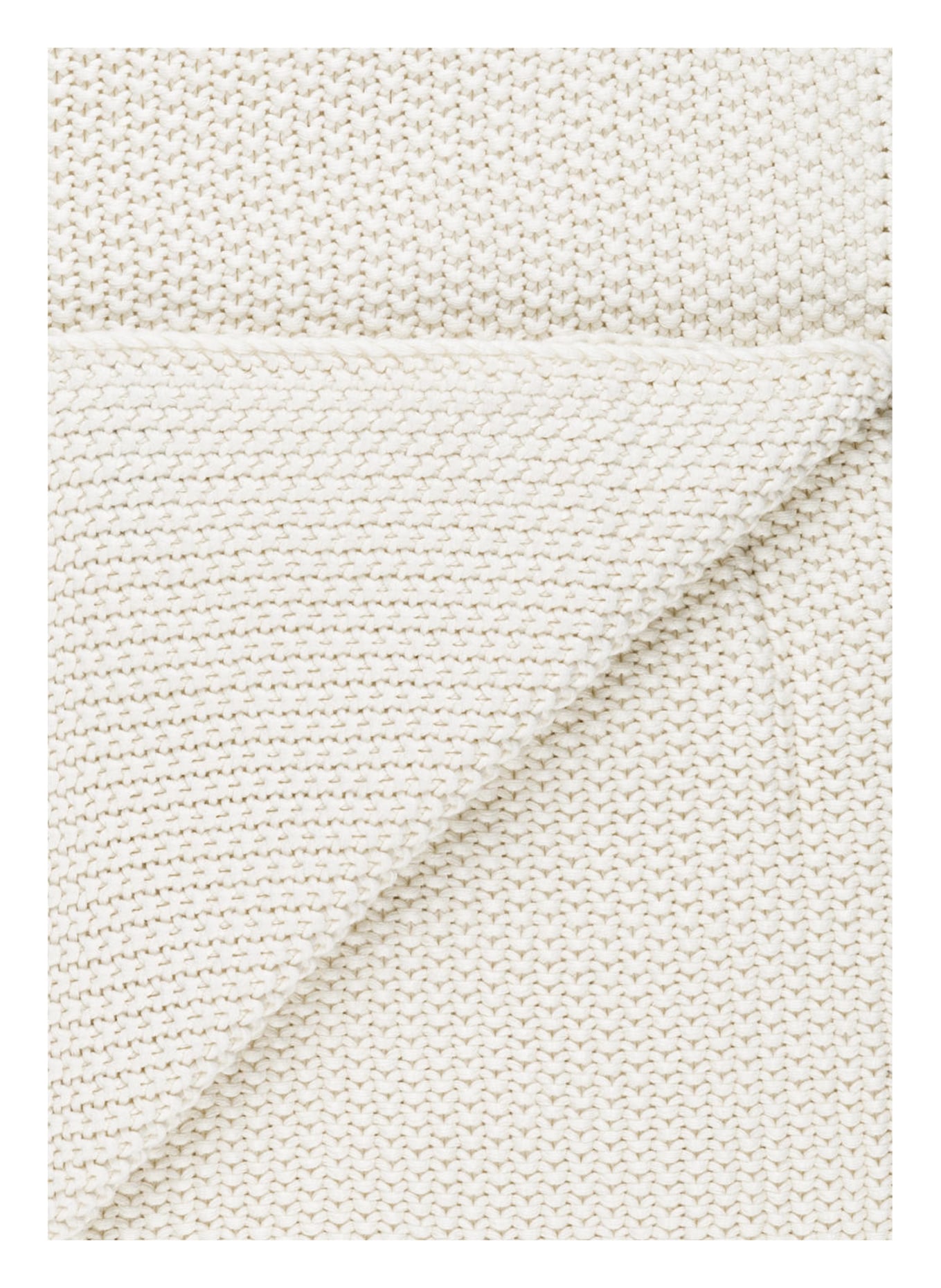 Marc O'Polo Throw NORDIC KNIT, Color: WHITE (Image 2)