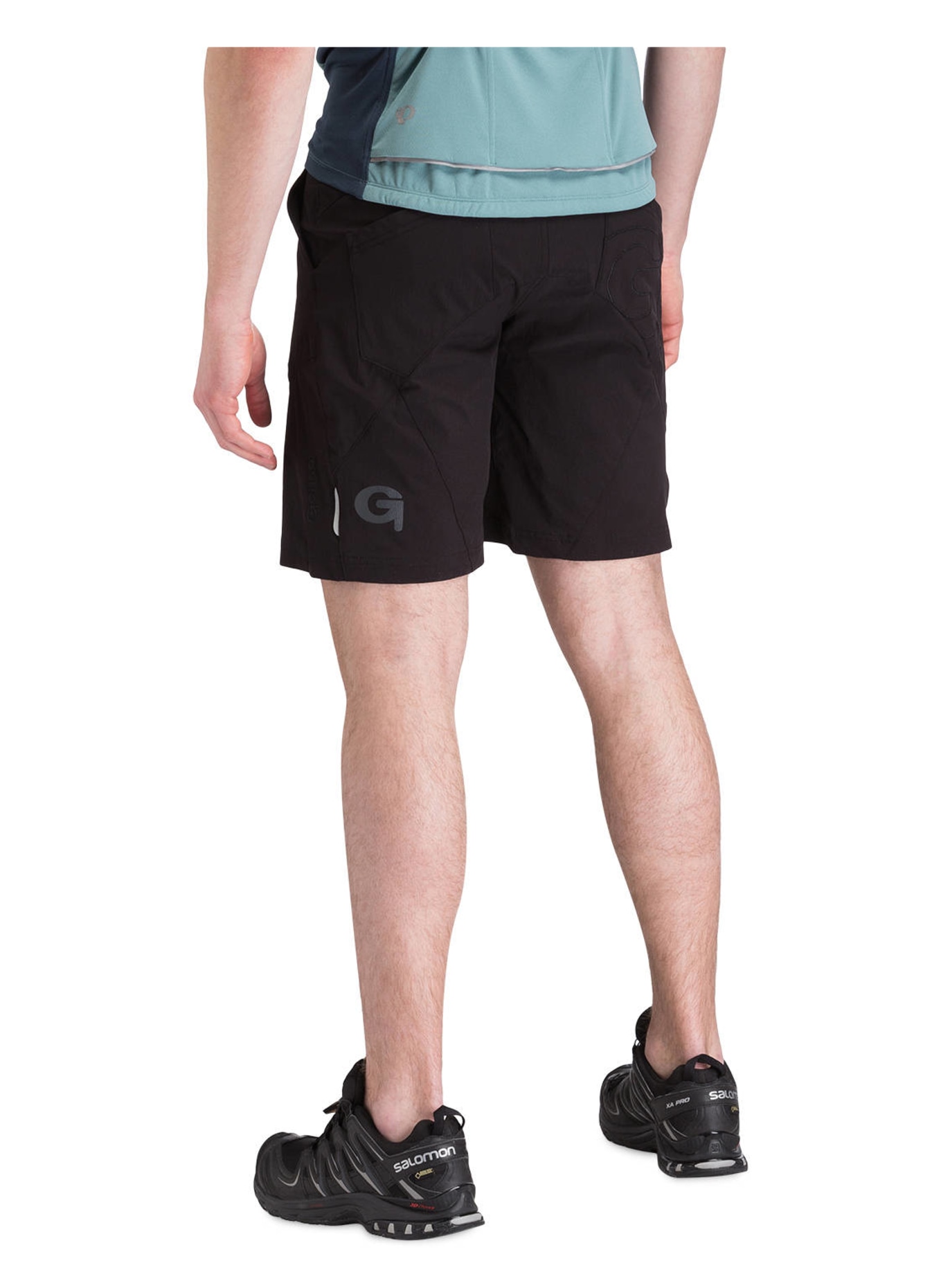 GONSO Cycling shorts ARICO, Color: BLACK (Image 3)