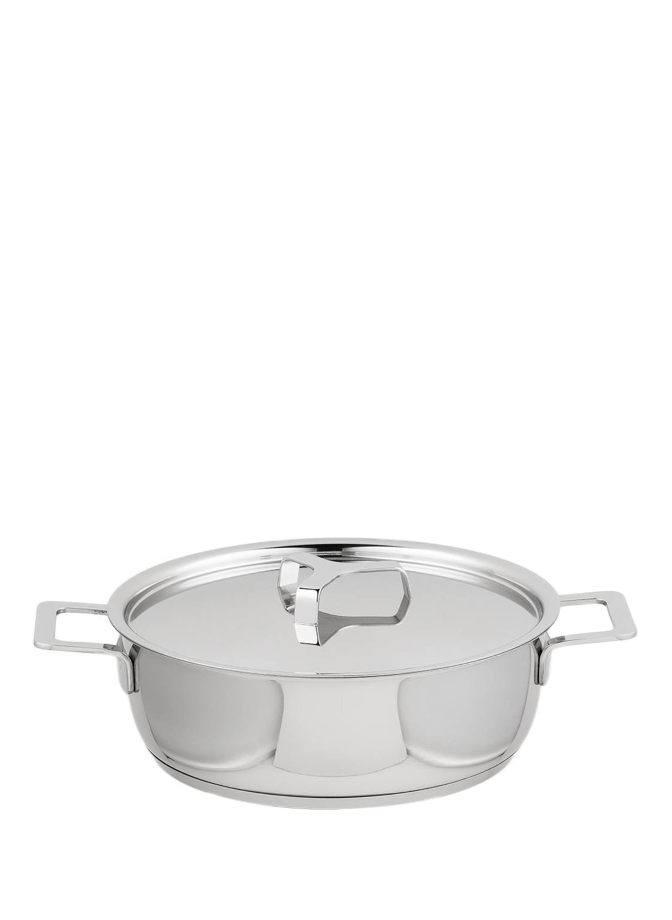 ALESSI 7-tlg. Topfset POTS & PANS: SILBER