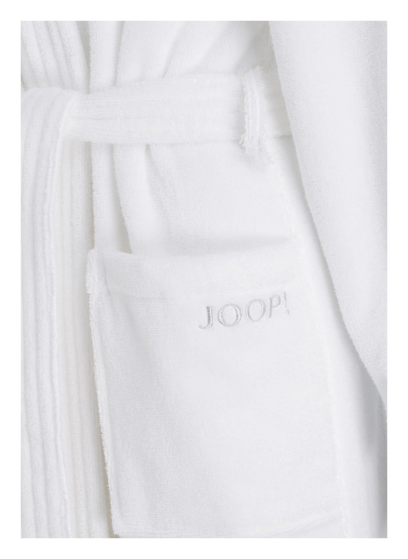 JOOP! Damen-Bademantel mit Kapuze, Farbe: WEISS (Bild 3)