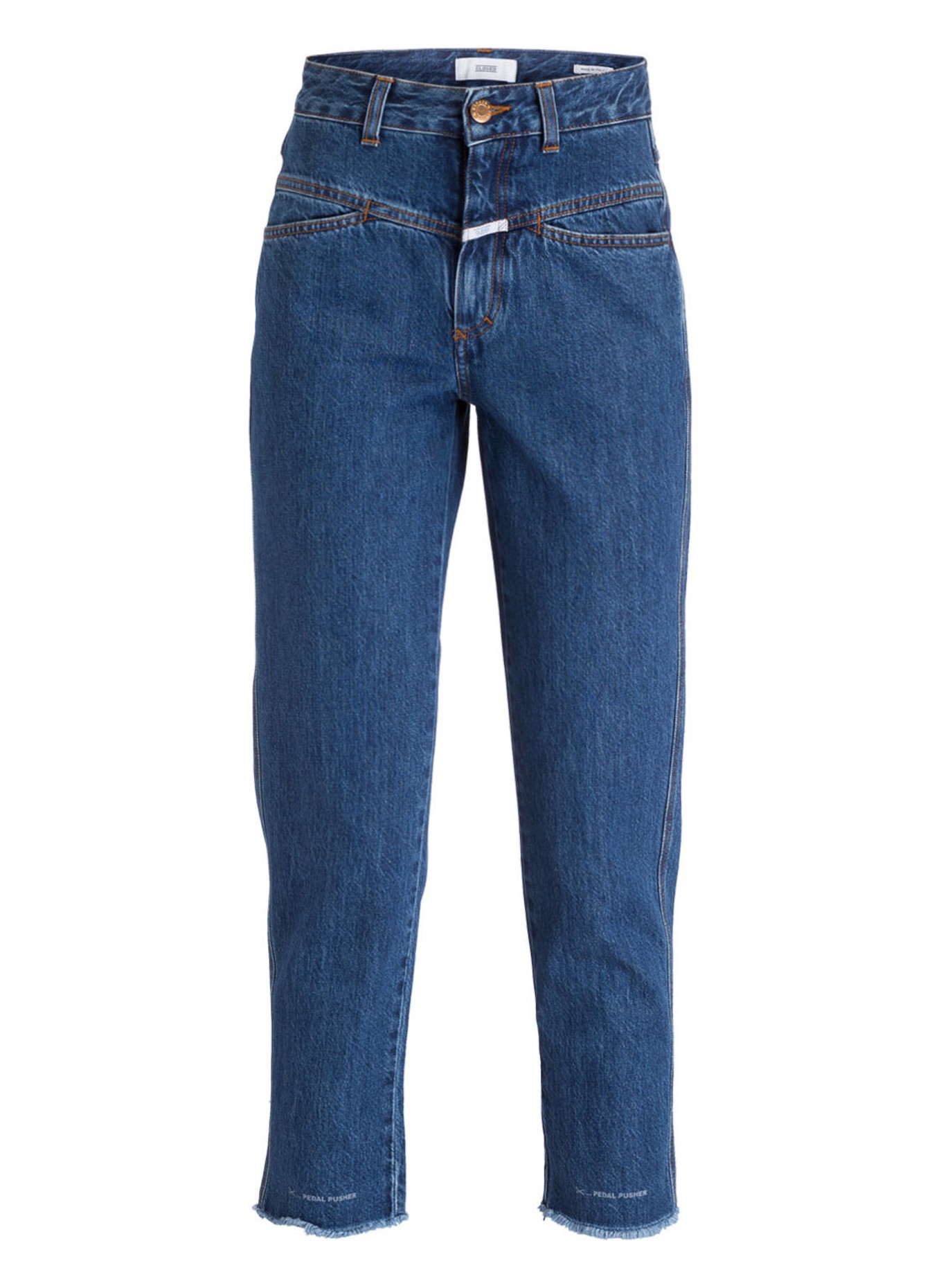 CLOSED Mom Jeans PEDAL PUSHER: DARK SALT'N PEPPER