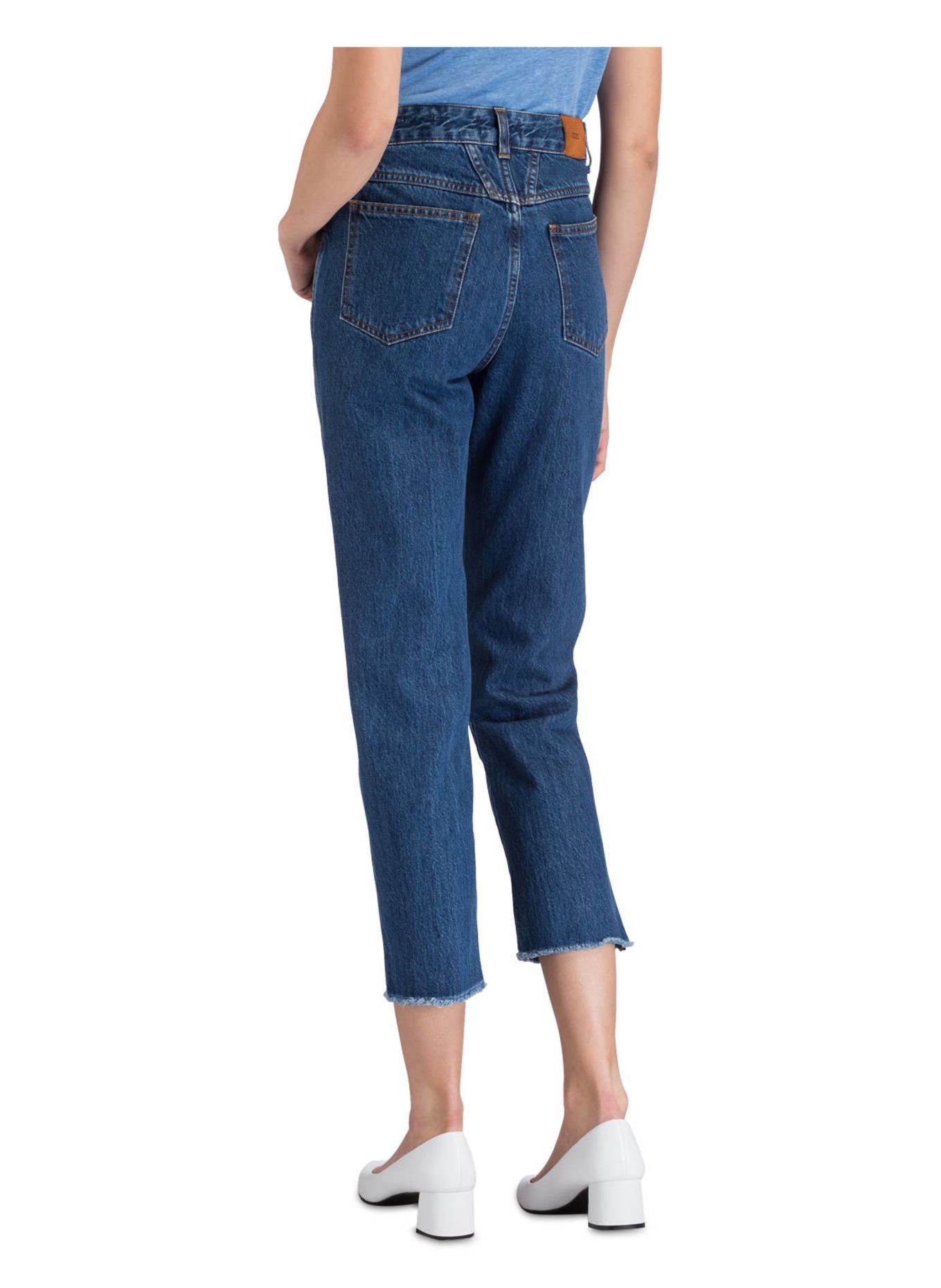 CLOSED Mom Jeans PEDAL PUSHER: DARK SALT'N PEPPER