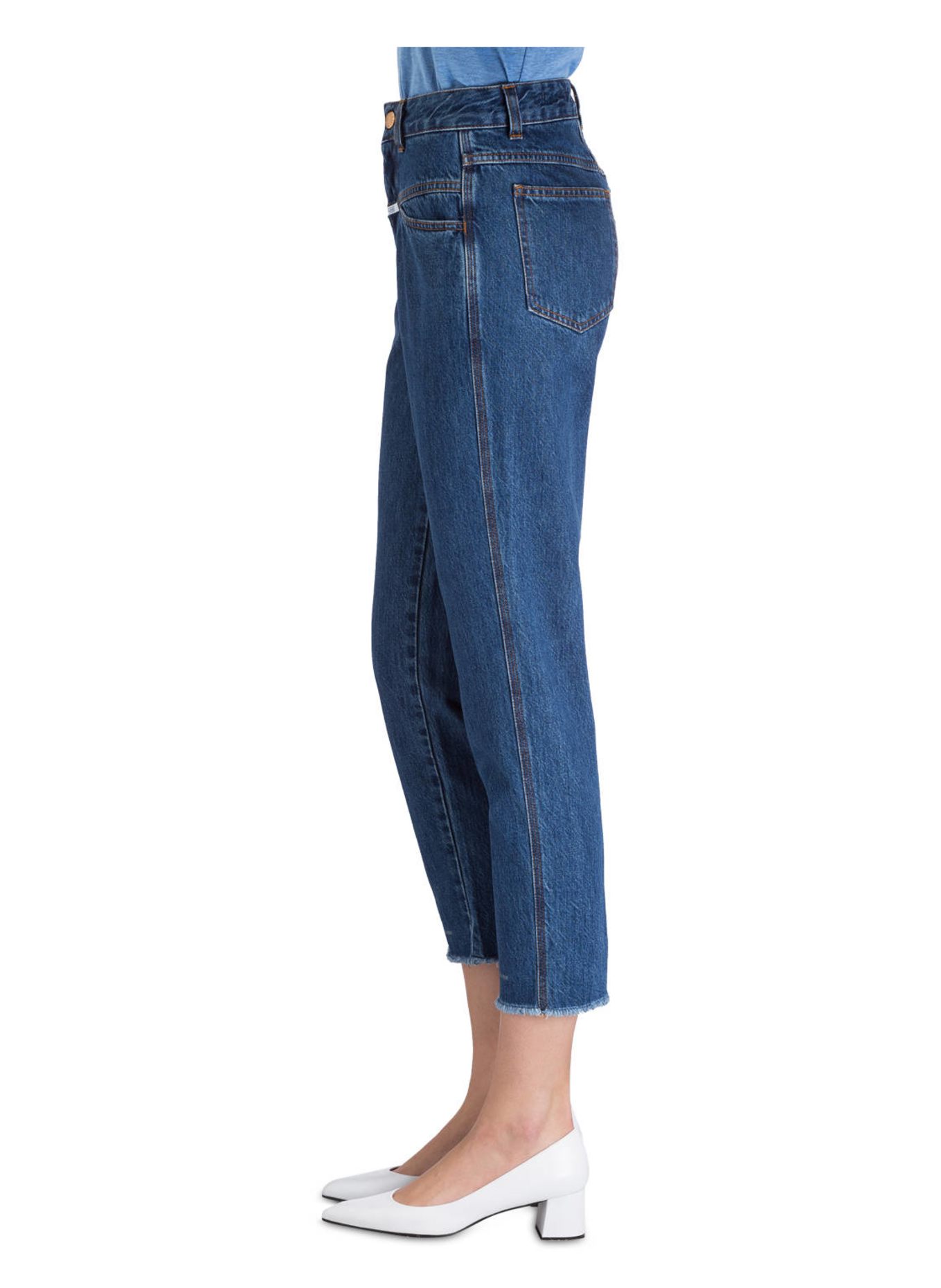 CLOSED Mom Jeans PEDAL PUSHER: DARK SALT'N PEPPER