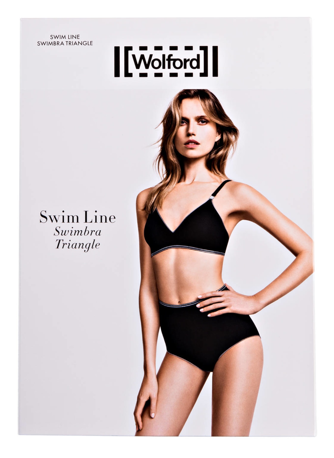 Wolford Triangel-Bikini-Top SWIM LINE, Farbe: SCHWARZ/ SILBER (Bild 5)