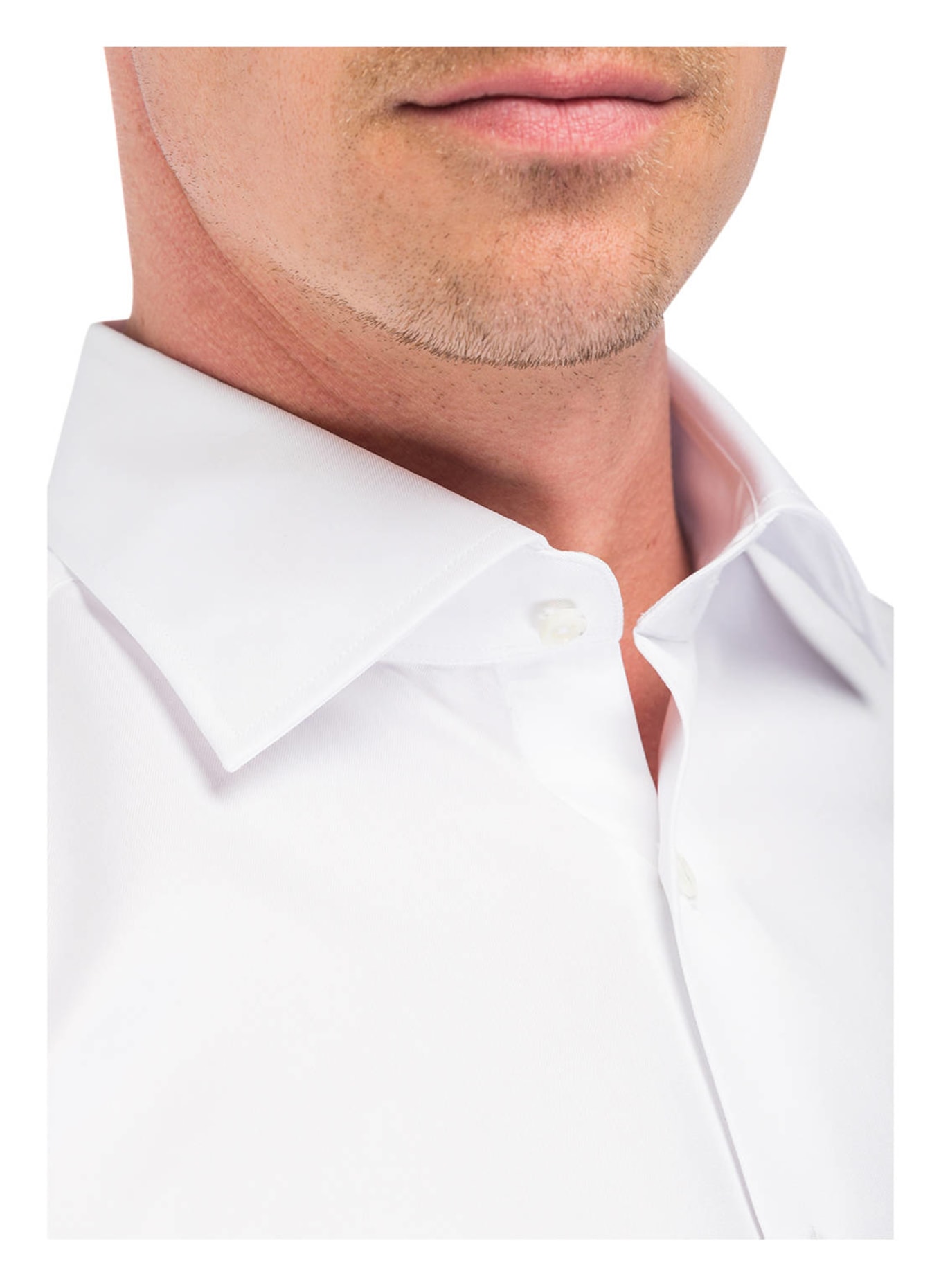 Stenströms Shirt fitted body, Color: WHITE (Image 4)