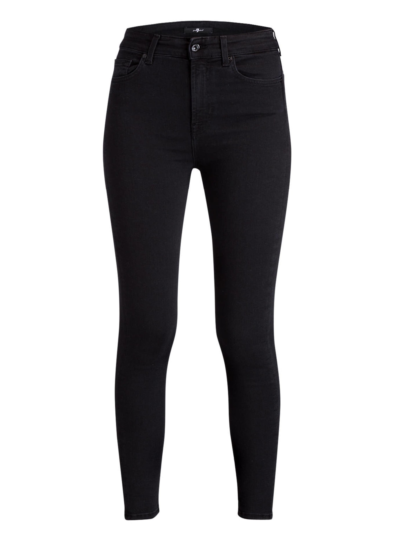 7 for all mankind Skinny-Jeans AUBREY, Farbe: SLIM ILLUSSION LUXE GRAVITY BLACK (Bild 1)
