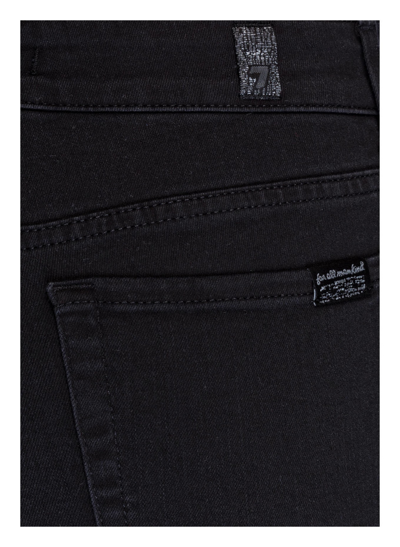 7 for all mankind Skinny-Jeans AUBREY, Farbe: SLIM ILLUSSION LUXE GRAVITY BLACK (Bild 5)