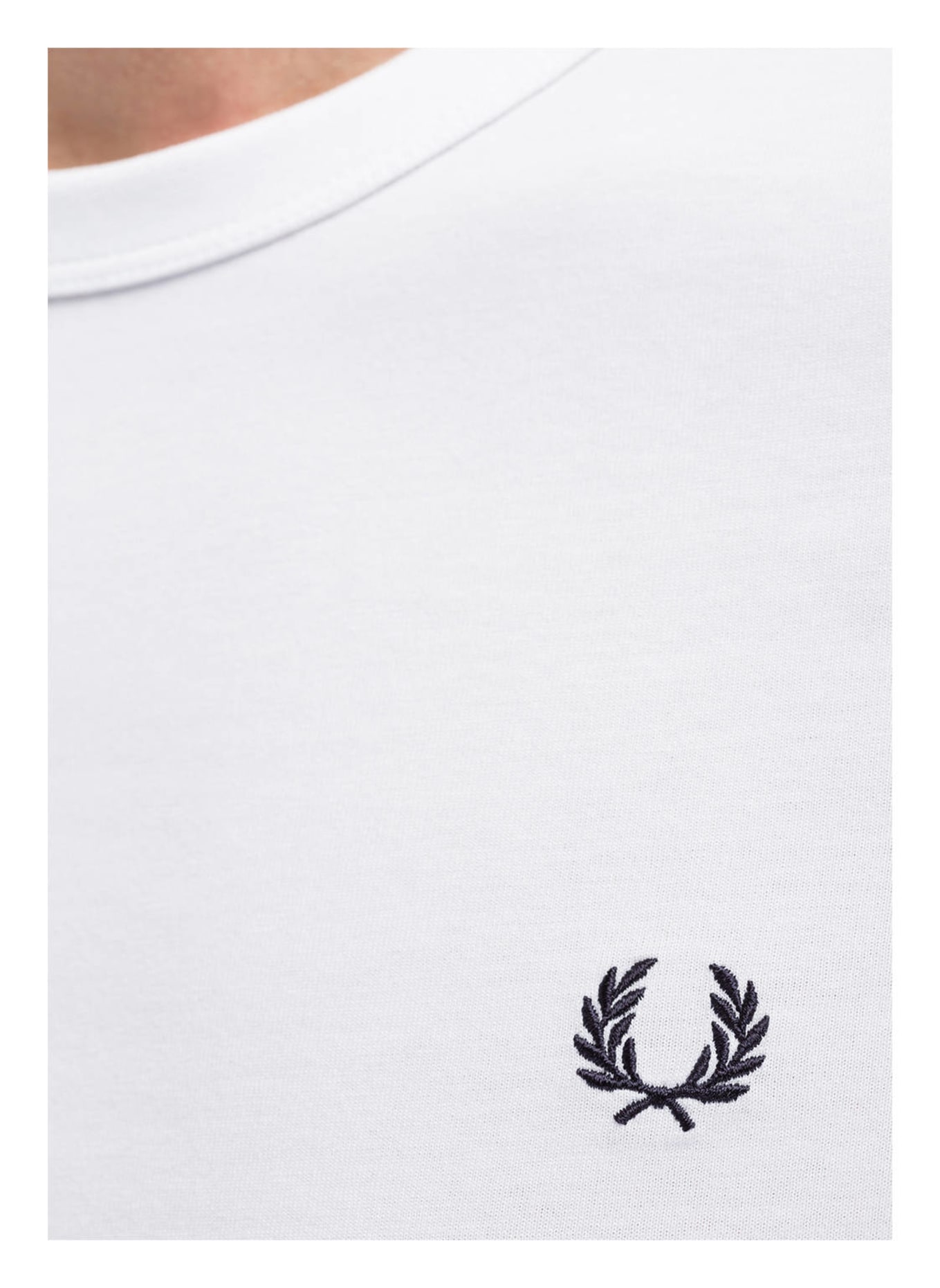 FRED PERRY T-Shirt RINGER, Farbe: WEISS (Bild 4)