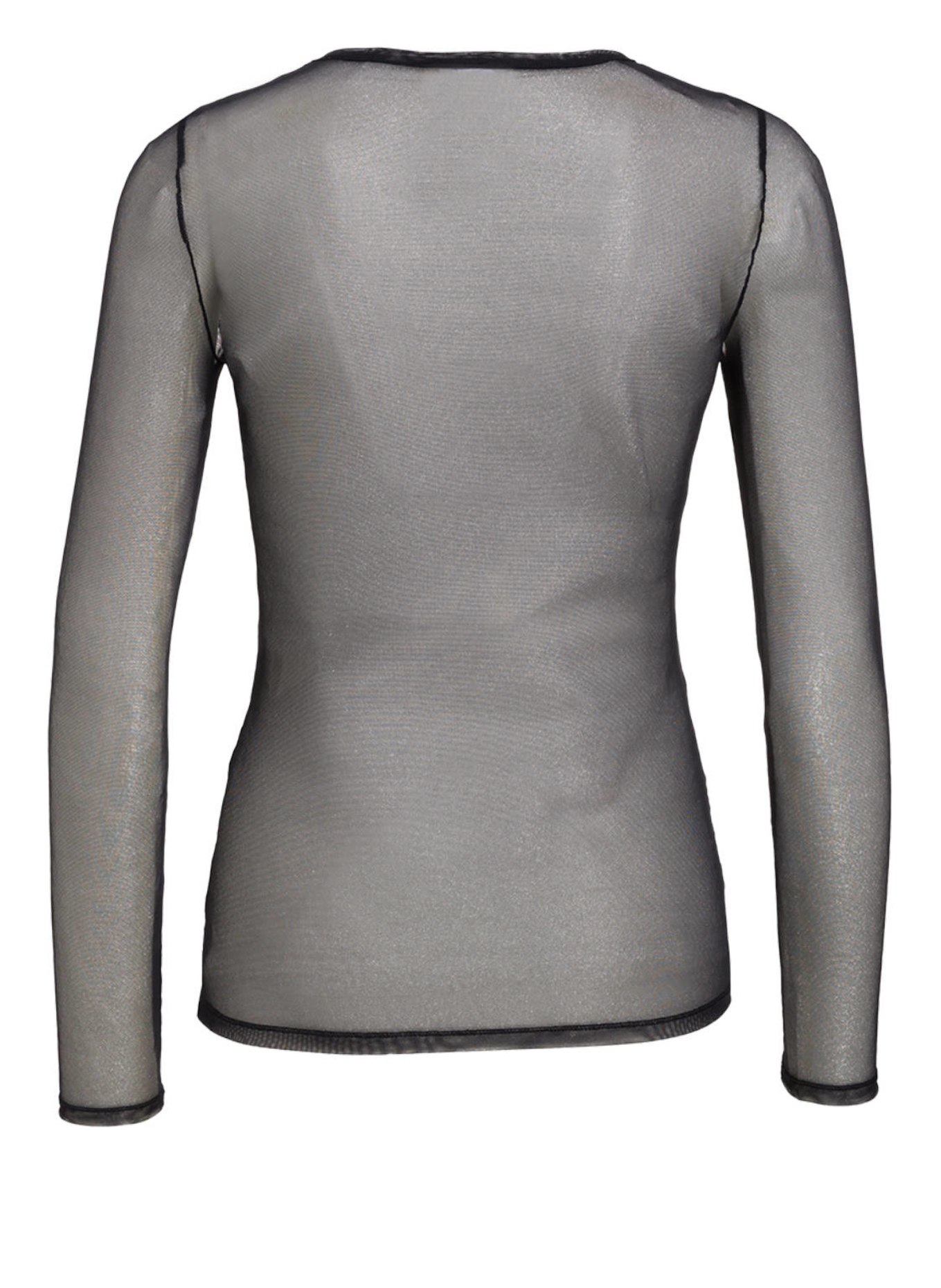 HANRO Shirt SMOOTH ILLUSION: SCHWARZ