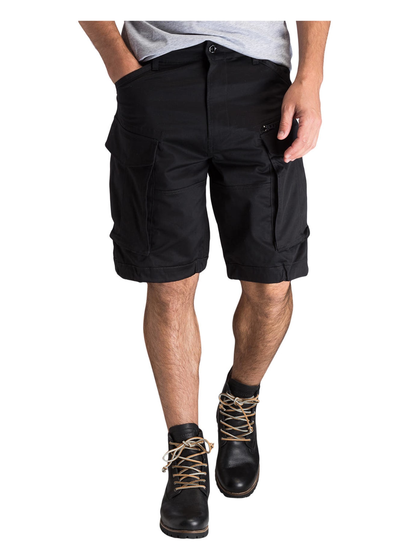 G-Star Cargoshorts Loose Fit: ZWART