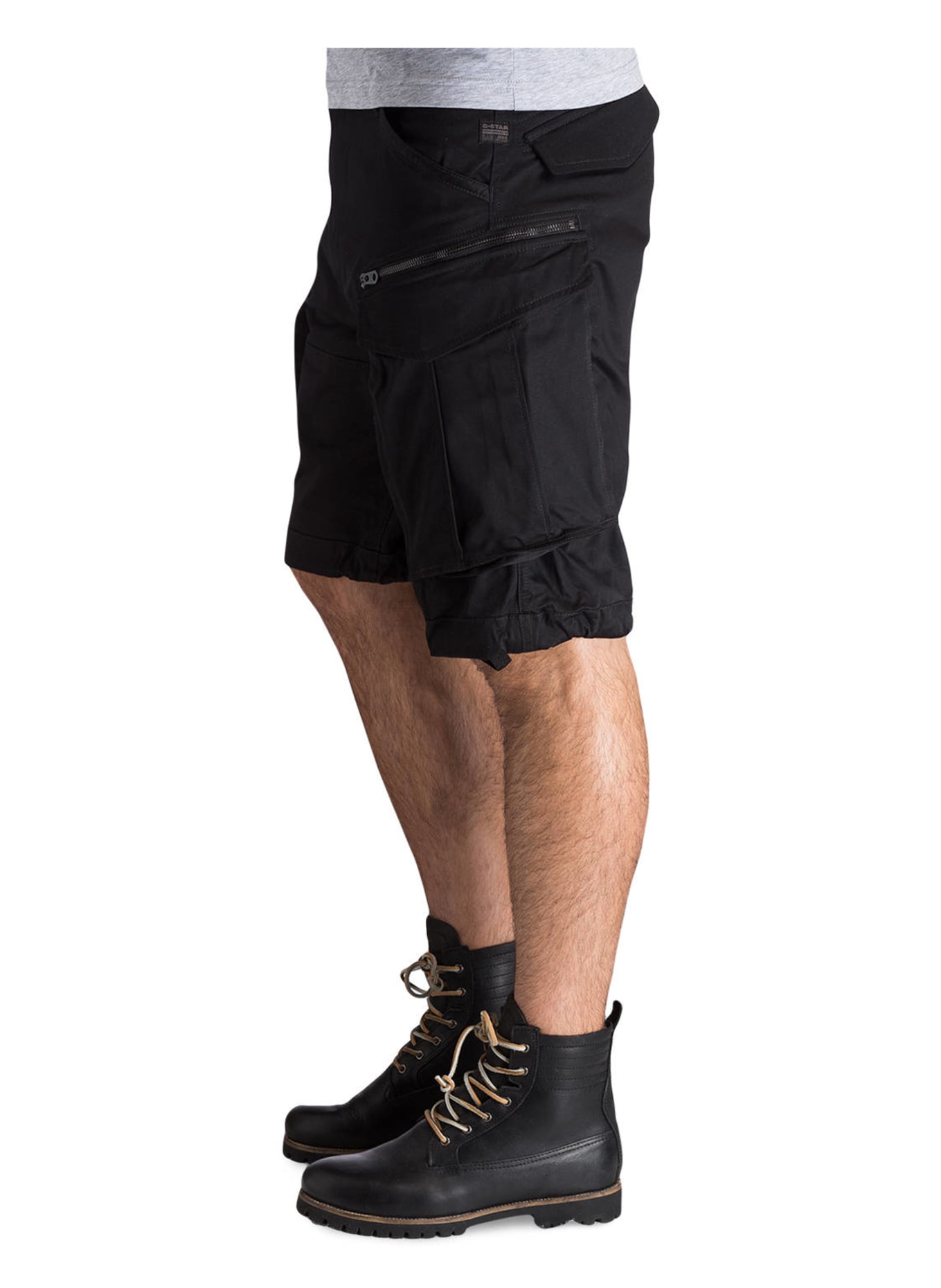 G-Star Cargoshorts Loose Fit: ZWART