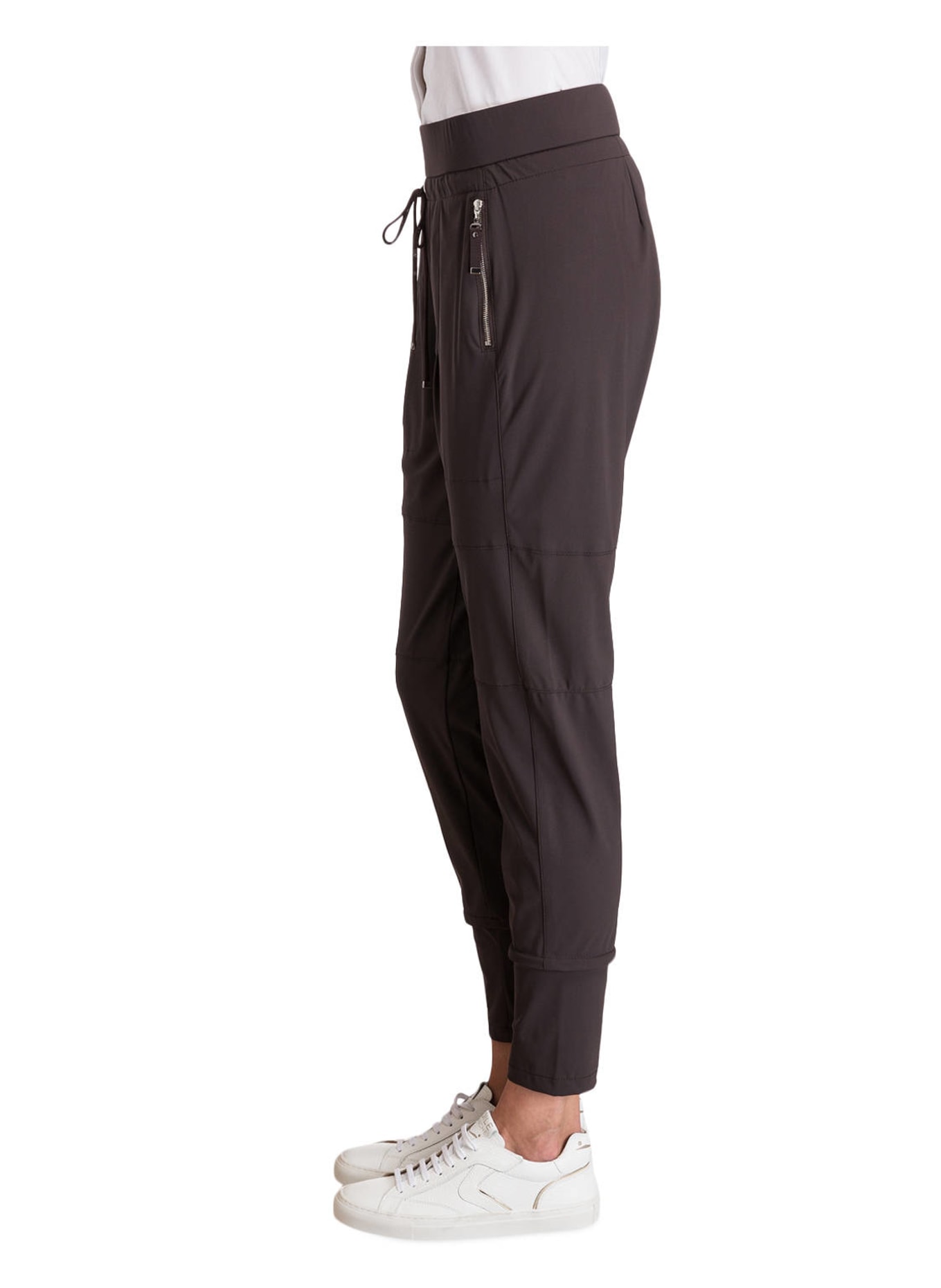 RAFFAELLO ROSSI Hose CANDY im Jogging-Stil: DUNKELBRAUN