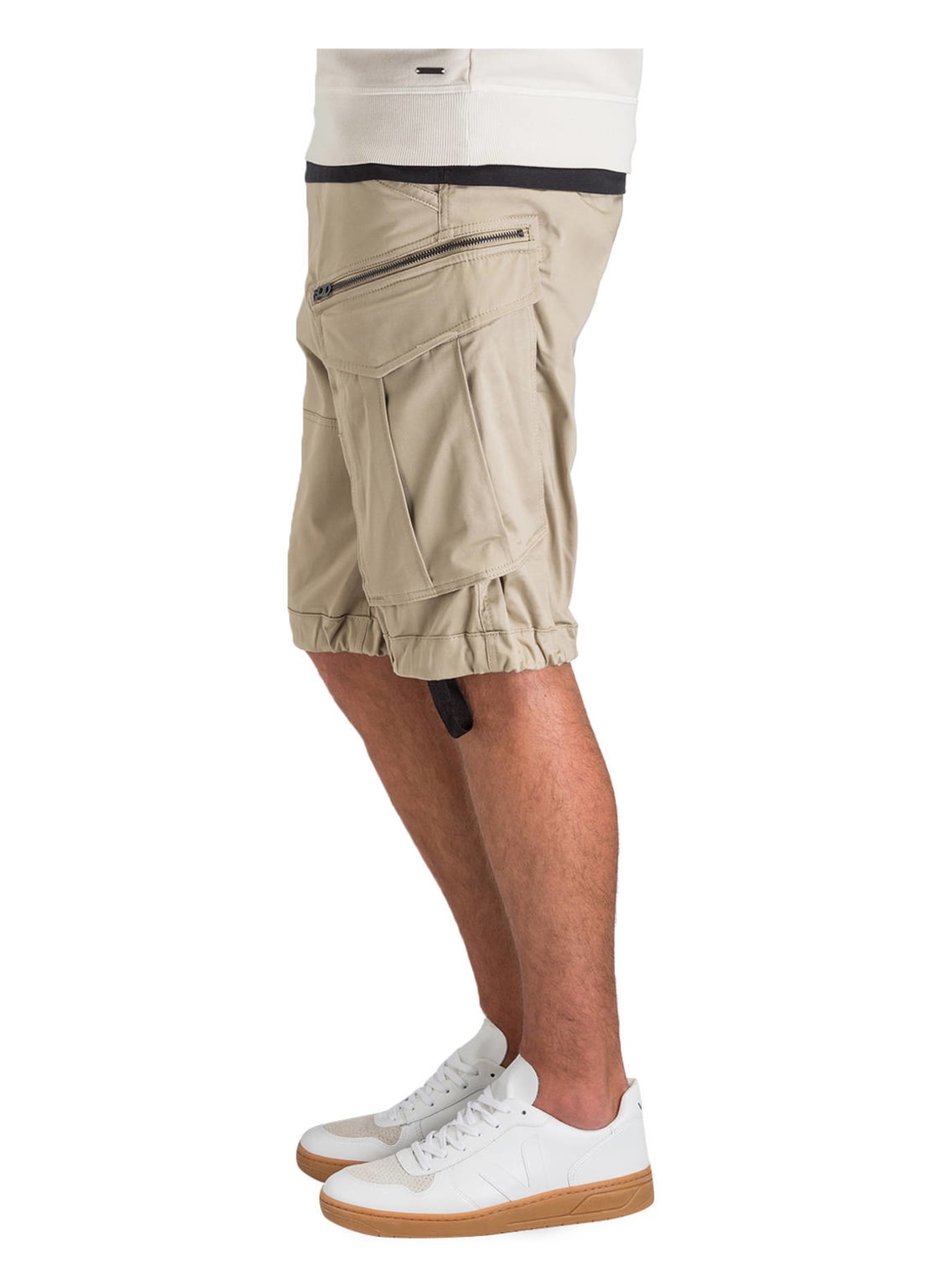 G-Star RAW Loose fit cargo shorts, Color: BEIGE (Image 4)