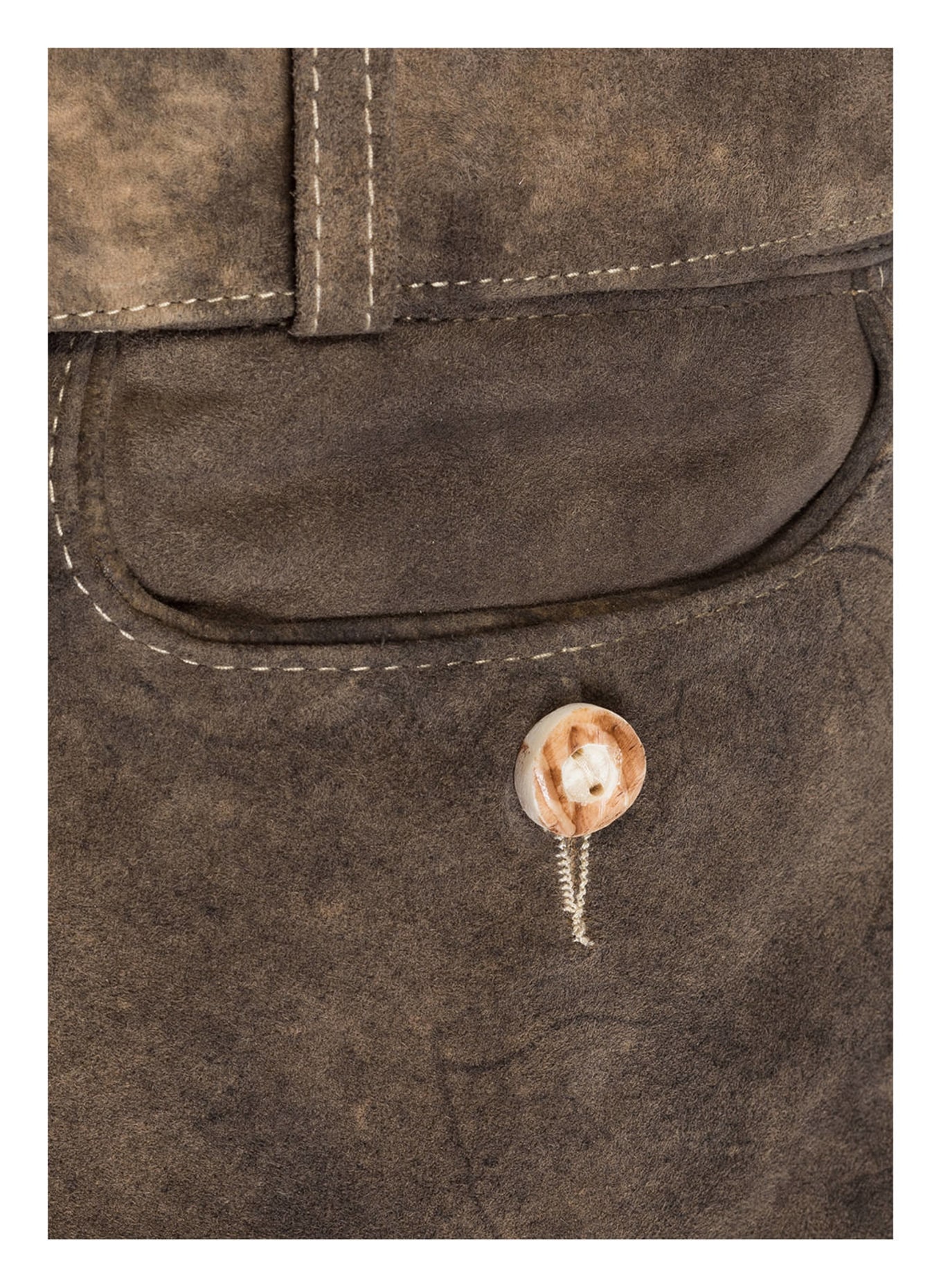 Spieth & Wensky Spodnie skórzane w stylu ludowym ALEX, Kolor: CAMELOWY/ JASNOBRĄZOWY (Obrazek 5)