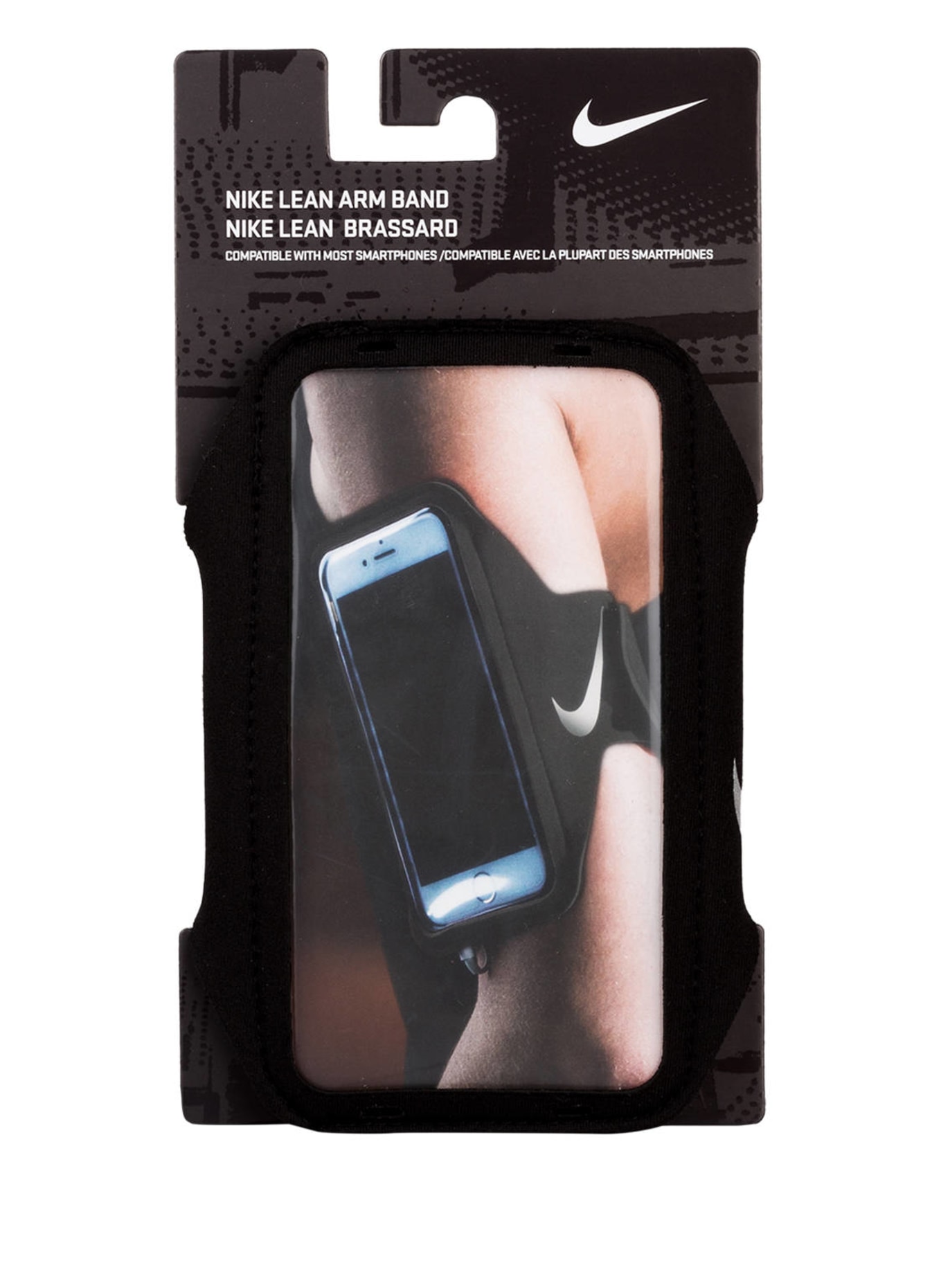 Nike Opaska na telefon do biegania LEAN, Kolor: CZARNY (Obrazek 2)