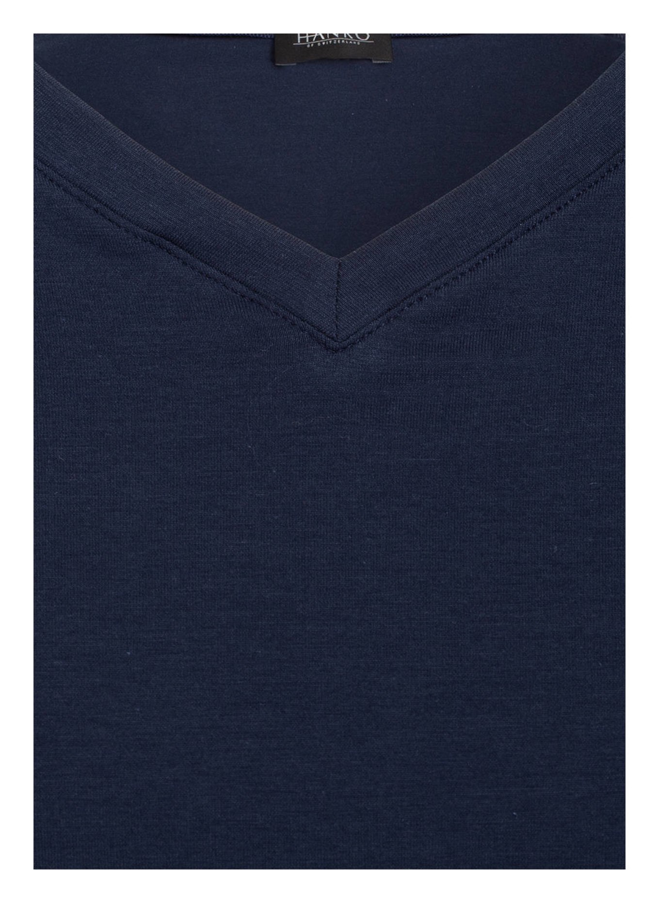 HANRO V-Shirt COTTON SUPERIOR, Farbe: NAVY (Bild 3)