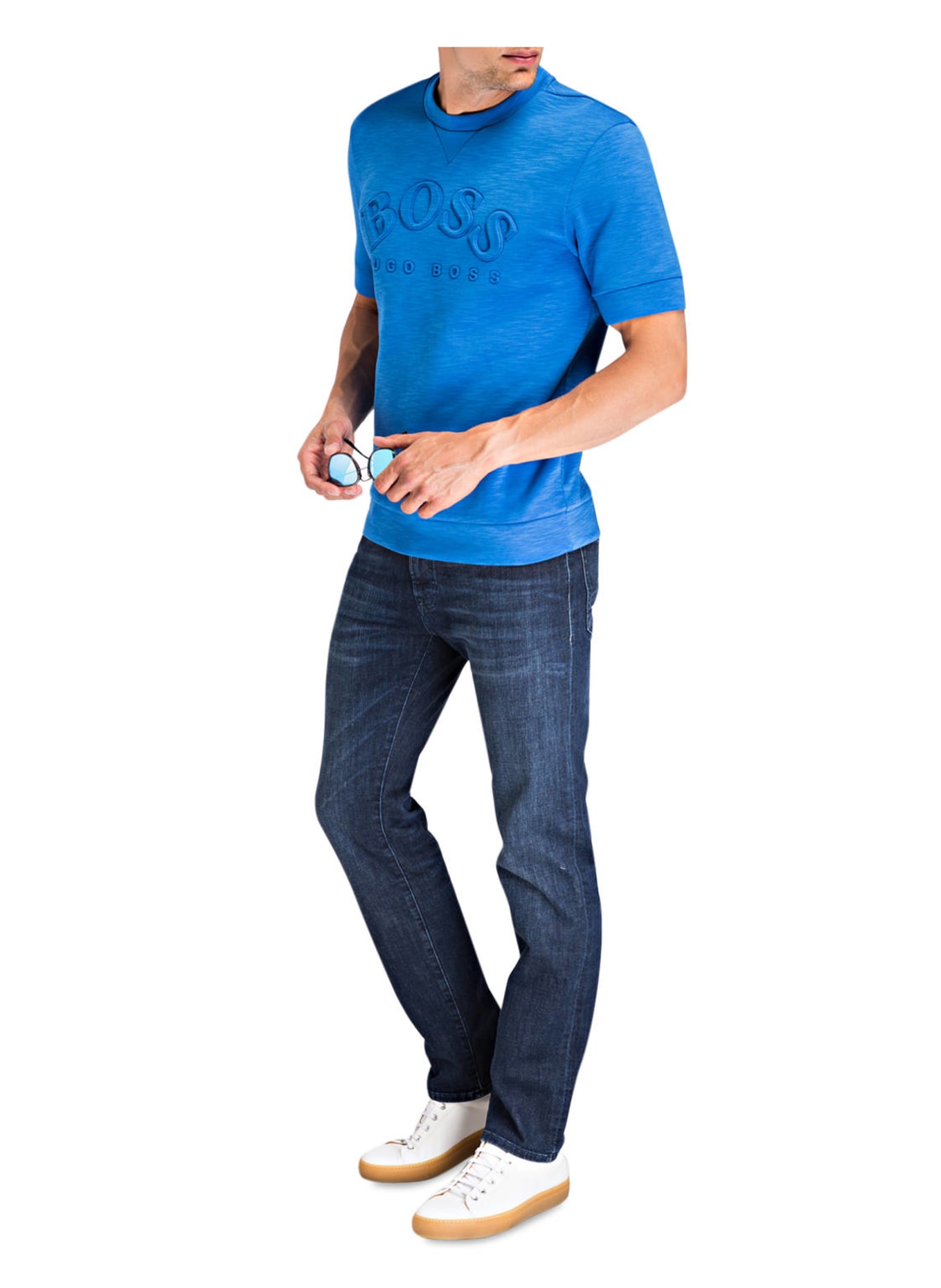 BOSS Jeans MAINE Regular Fit, Farbe: 417 NAVY (Bild 6)