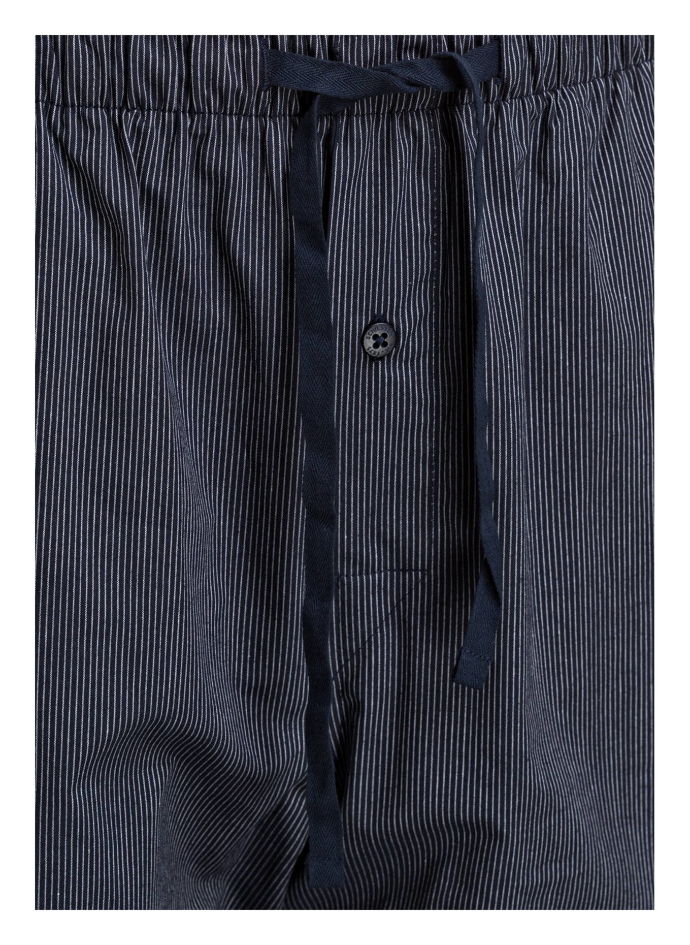 SCHIESSER Pajama pants MIX+RELAX , Color: DARK BLUE/ WHITE STRIPED (Image 3)
