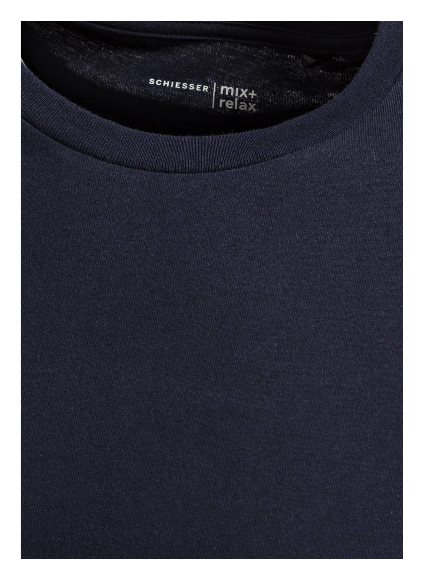 SCHIESSER Schlafshirt MIX+RELAX, Farbe: DUNKELBLAU (Bild 3)