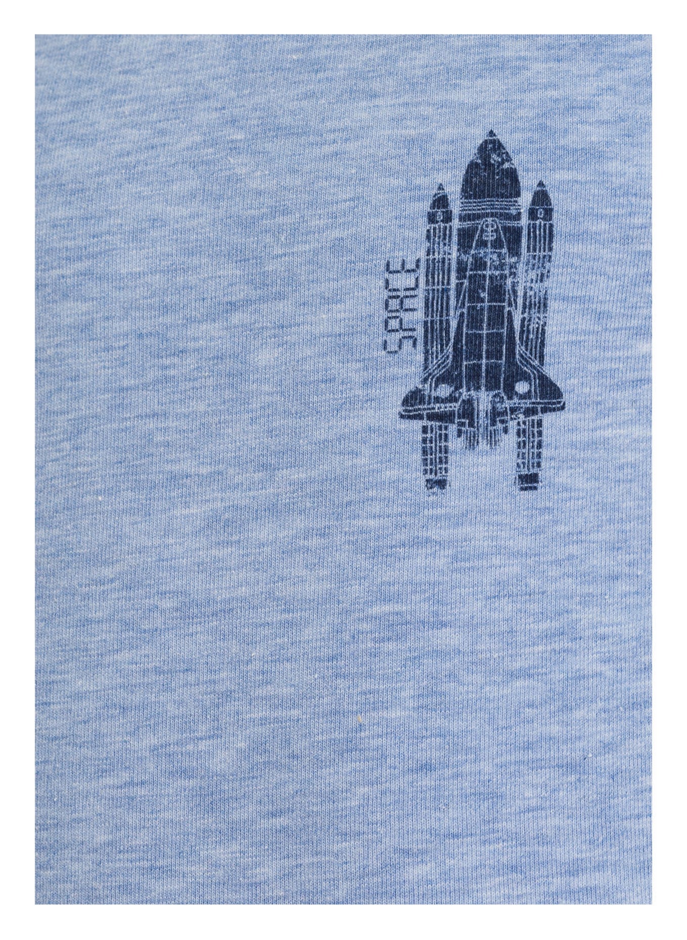 Sanetta Unterhemd, Farbe: HELLBLAU MELIERT (Bild 4)